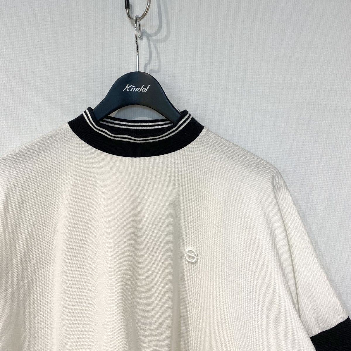 sacai(サカイ) 21SSCotton Jersey PulloverオーバーサイズS刺繍モック