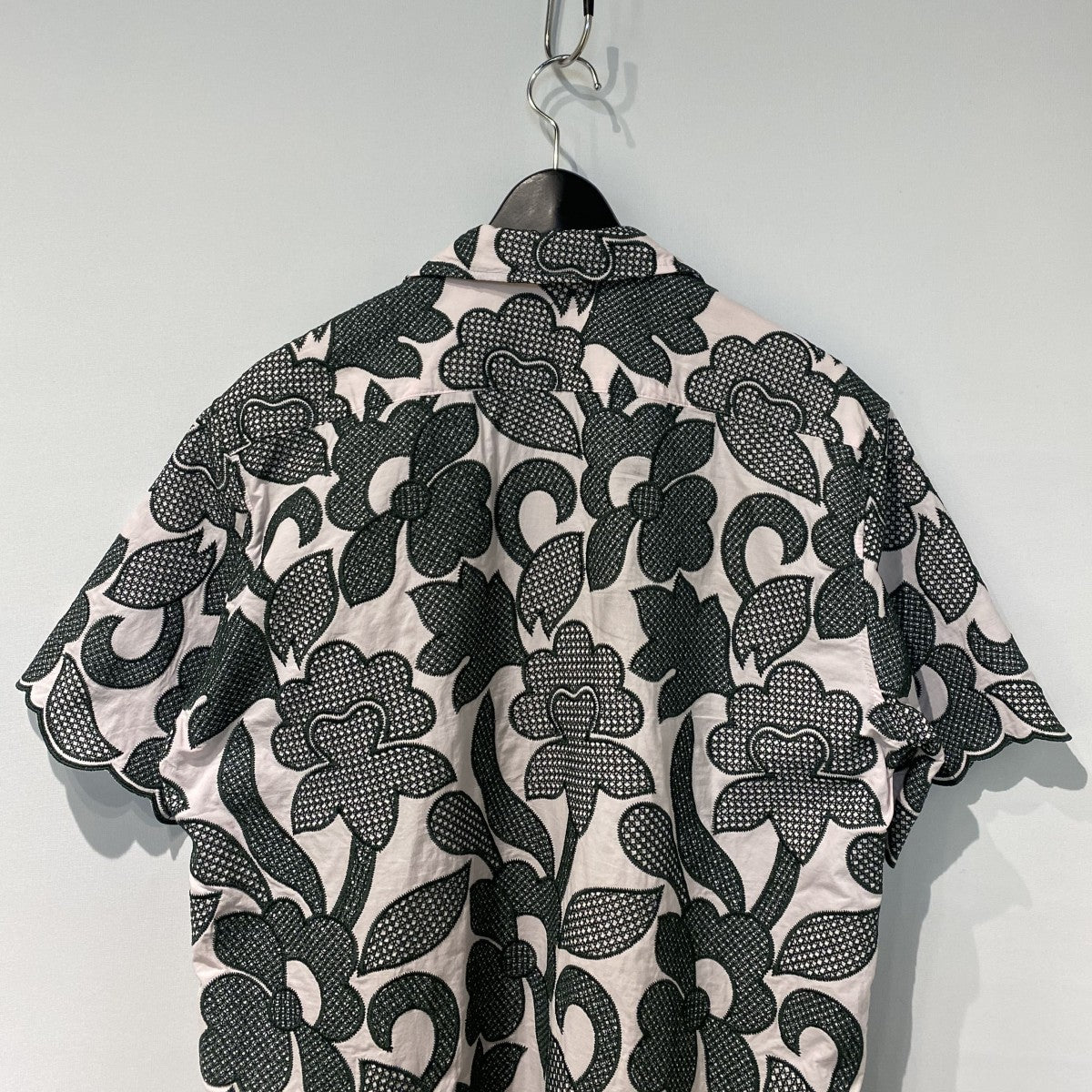 TOGA VIRILIS 25SSEmbroidery S／S shirt刺繍半袖シャツ 古着・中古-6枚目のアイテム画像