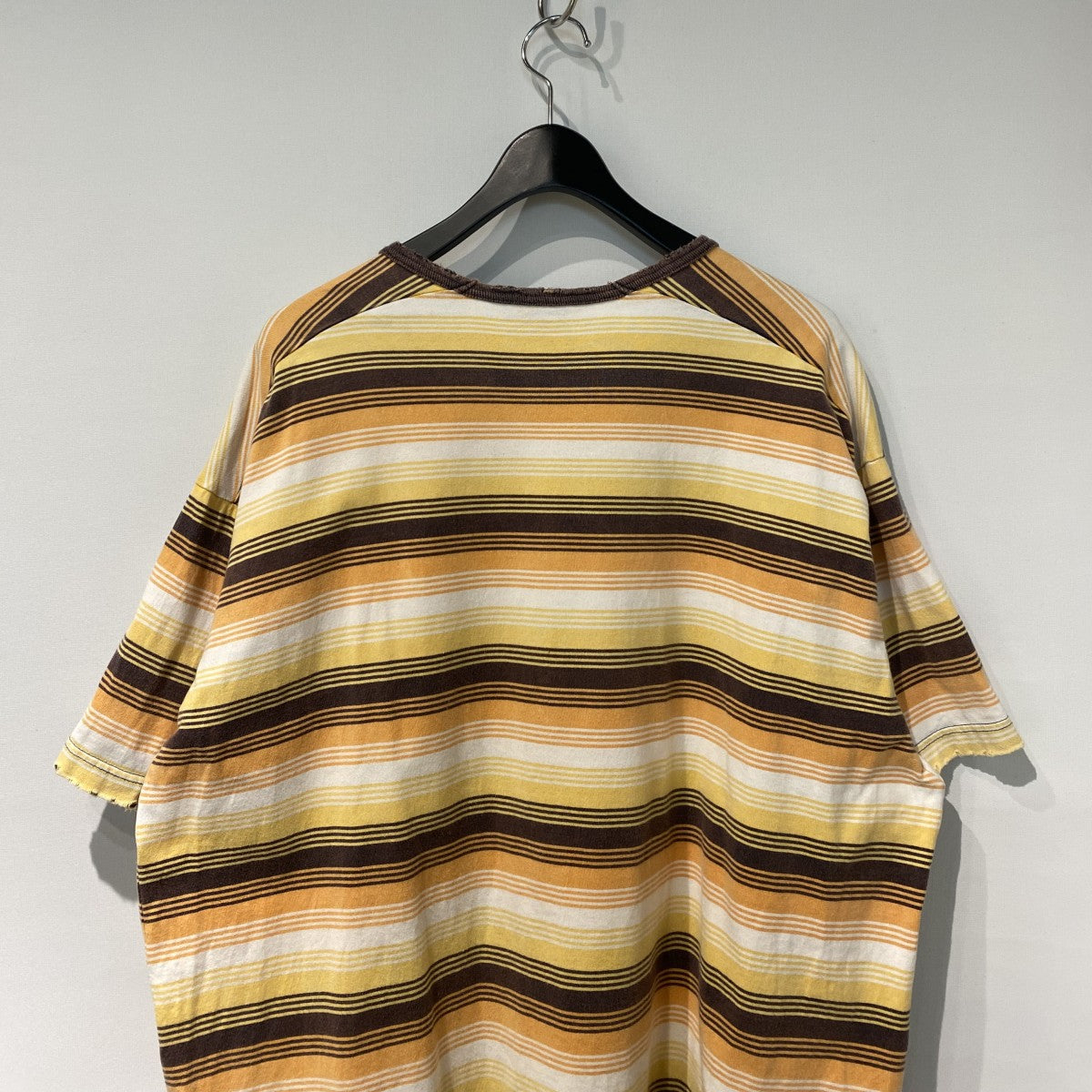 ANCELLM×WISM 23SS別注Damage Border TeeダメージVintageヴィンテージ加工ボーダーオーバーサイズTシャツ 古着・中古-6枚目のアイテム画像