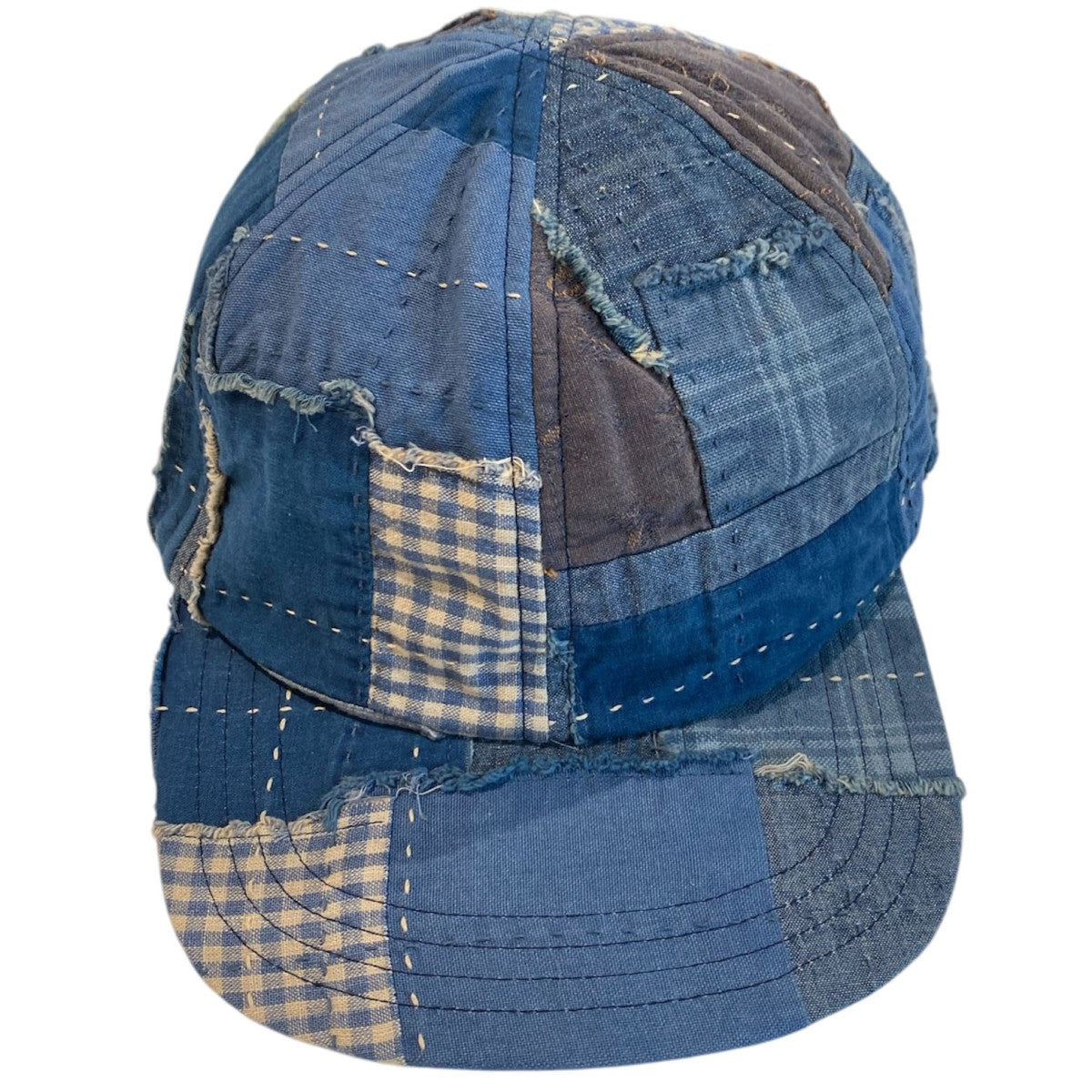 KUON Boro Baseball Cap襤褸ボロベースボールキャップ帽子 古着・中古-2枚目のアイテム画像