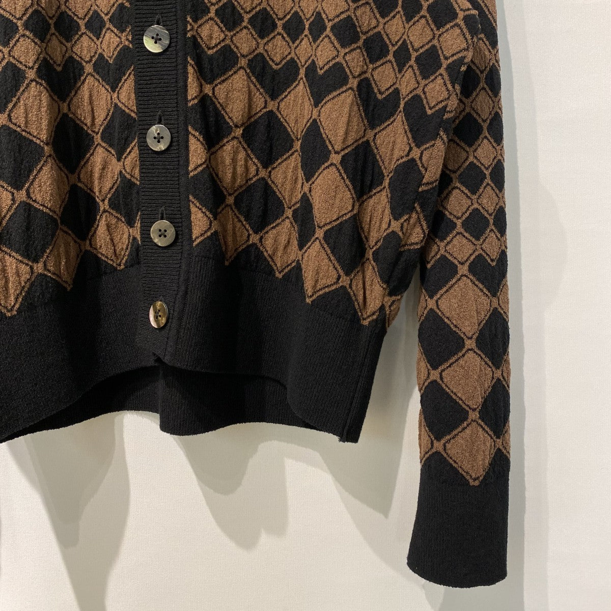 SUGARHILL 25SSKUBA KNIT SWEATERニットポロカーディガン 古着・中古-5枚目のアイテム画像