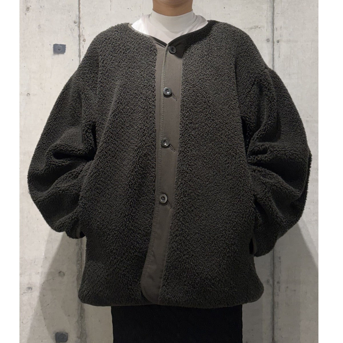 REVERSIBLE MILITARY BOA JACKETリバーシブルミリタリーボアジャケット