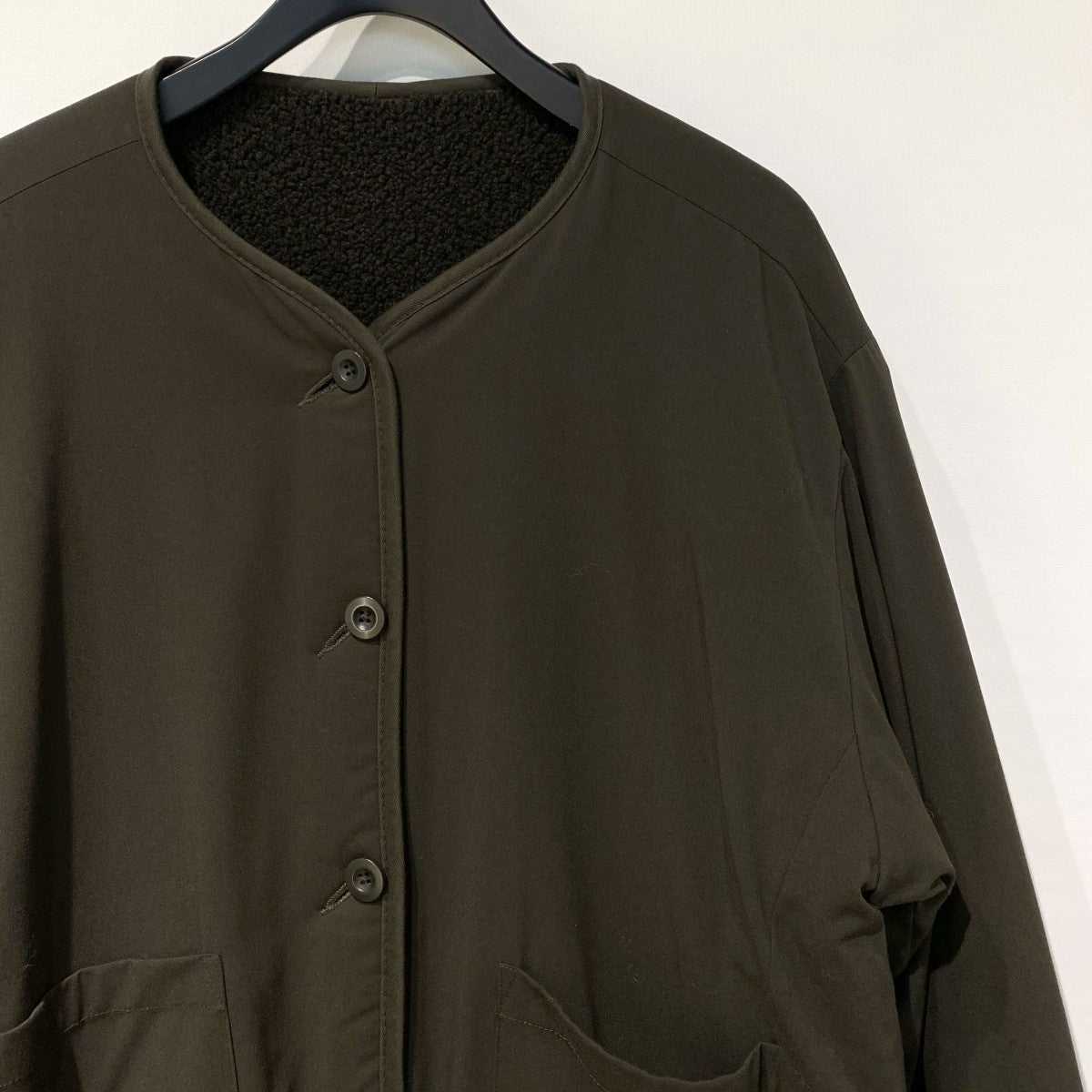 REVERSIBLE MILITARY BOA JACKETリバーシブルミリタリーボアジャケット