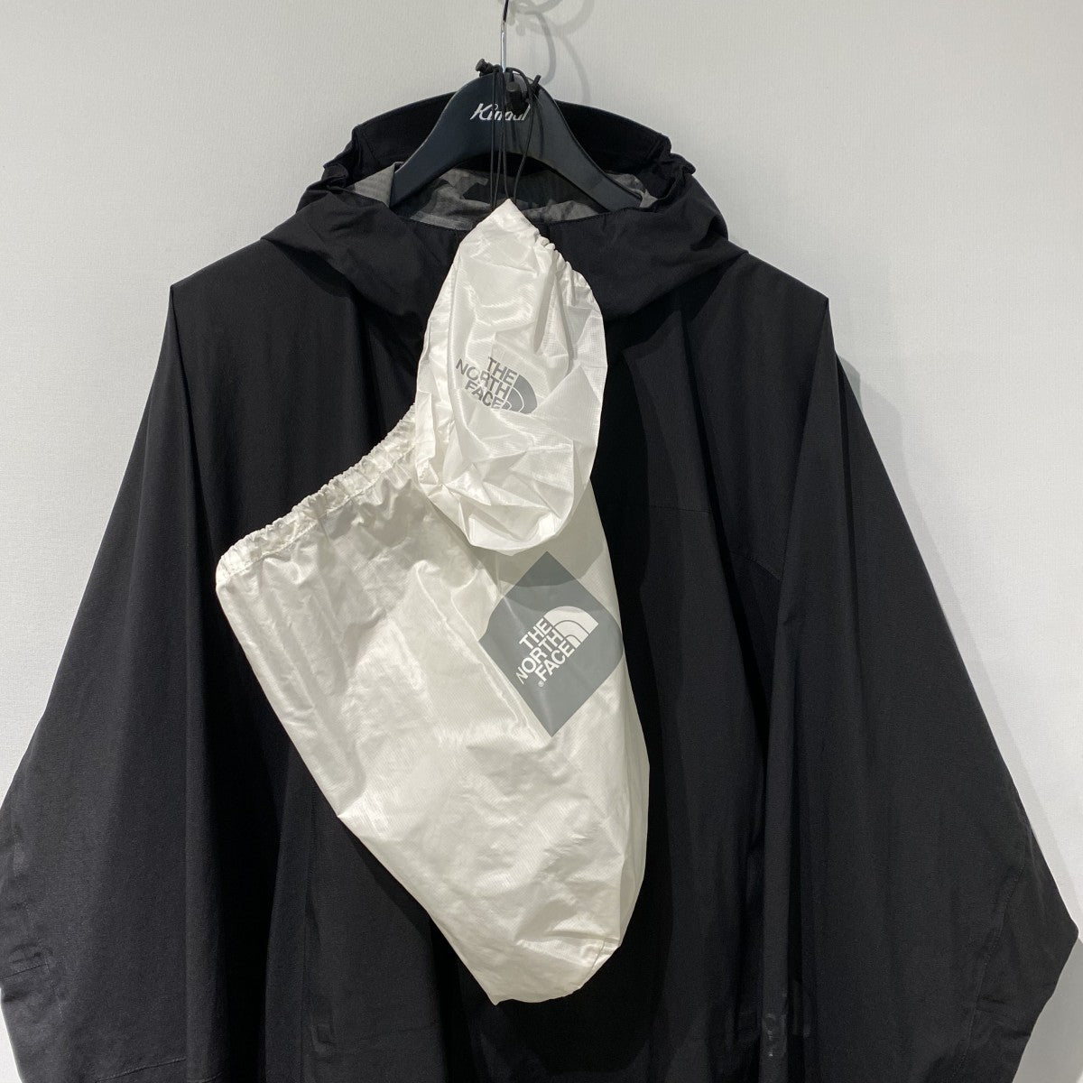 THE NORTH FACE TAGUAN PONCHOオーバーサイズナイロンポンチョNP12232 古着・中古-4枚目のアイテム画像