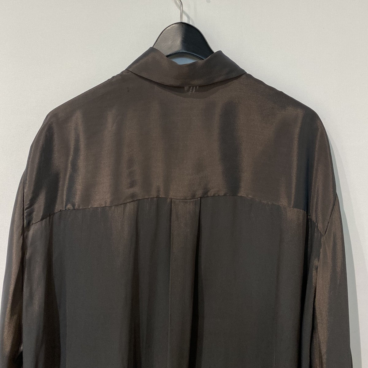 CLANE CHAMBRAY LOOSE SHIRTオーバーサイズシースルーシャツ 古着・中古-6枚目のアイテム画像