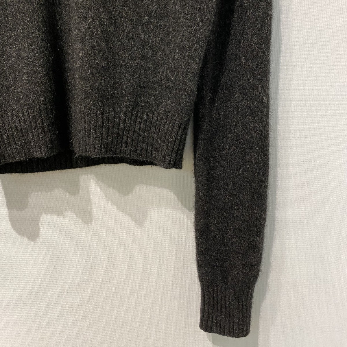 CLANE 25AWYAK V NECK KNIT TOPSヤクウールVネックニットトップス 古着・中古-5枚目のアイテム画像