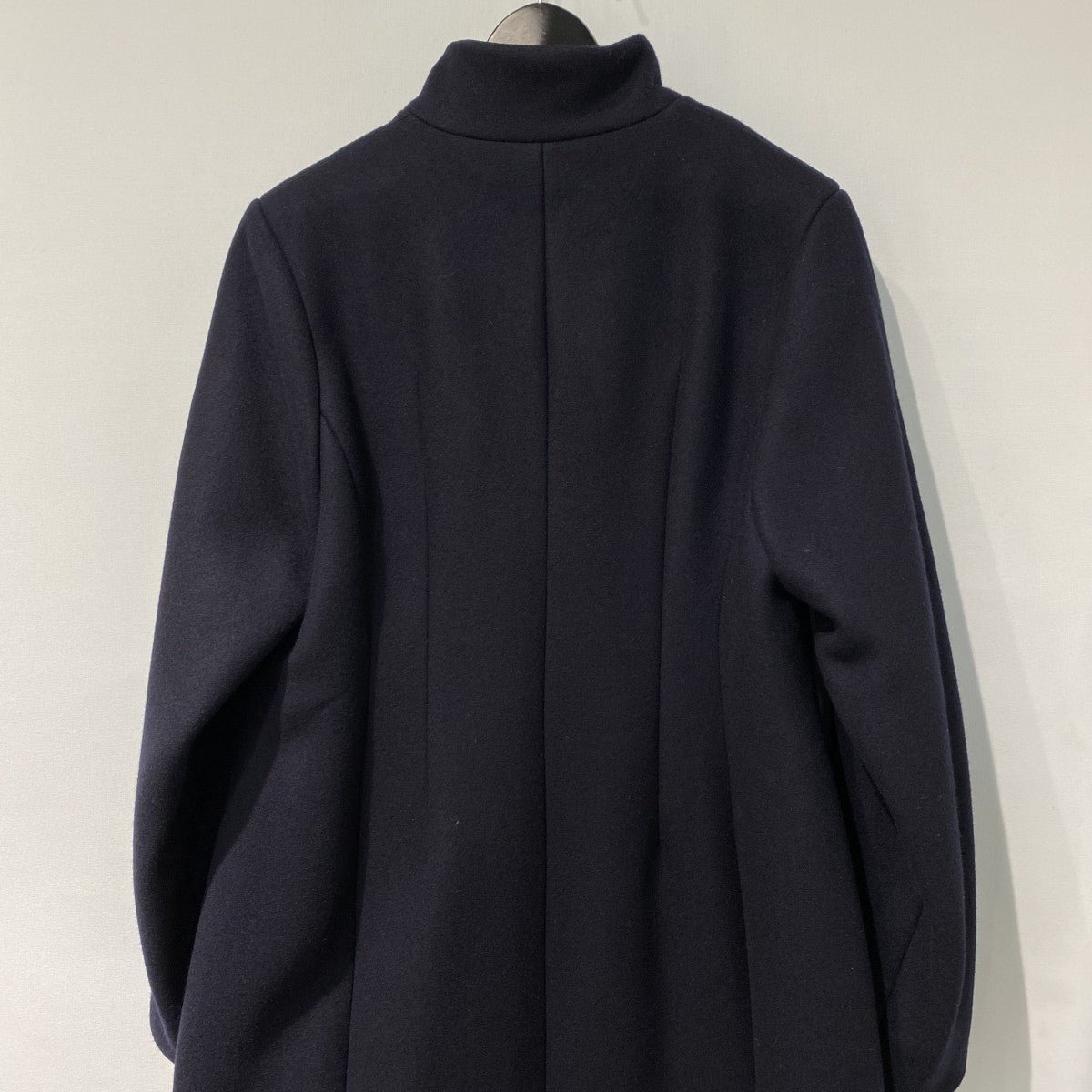 CLANE CONSTRUCTIVE LONG COAT Aラインウールメルトンコート 古着・中古-6枚目のアイテム画像