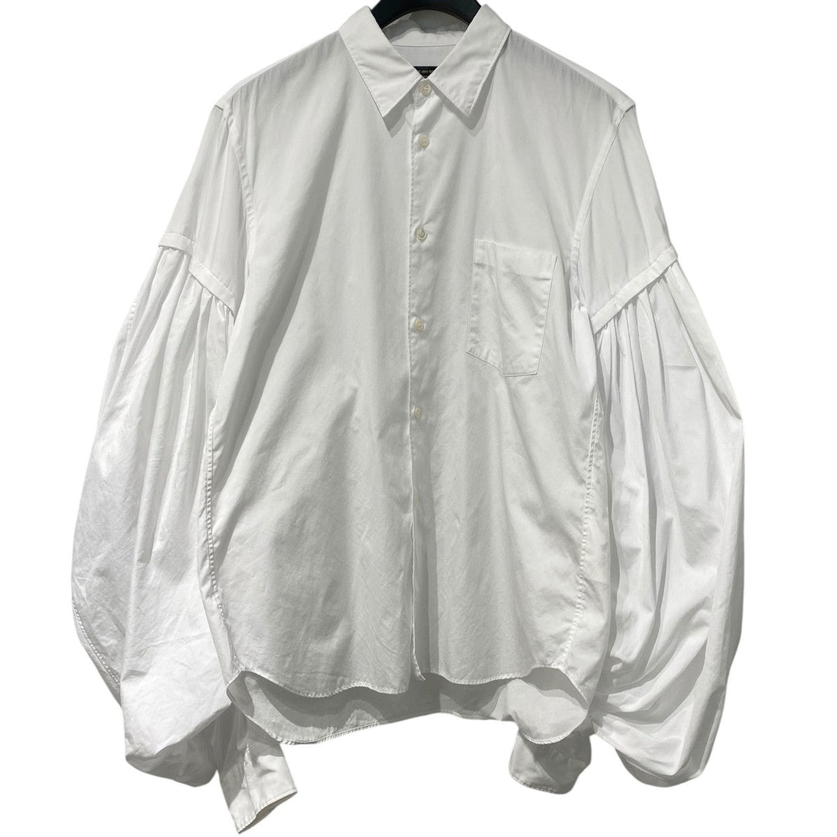 COMME des GARCONS HOMME PLUS 20SSオルランド期／パフスリーブシャツPE-B009 古着・中古-1枚目のアイテム画像