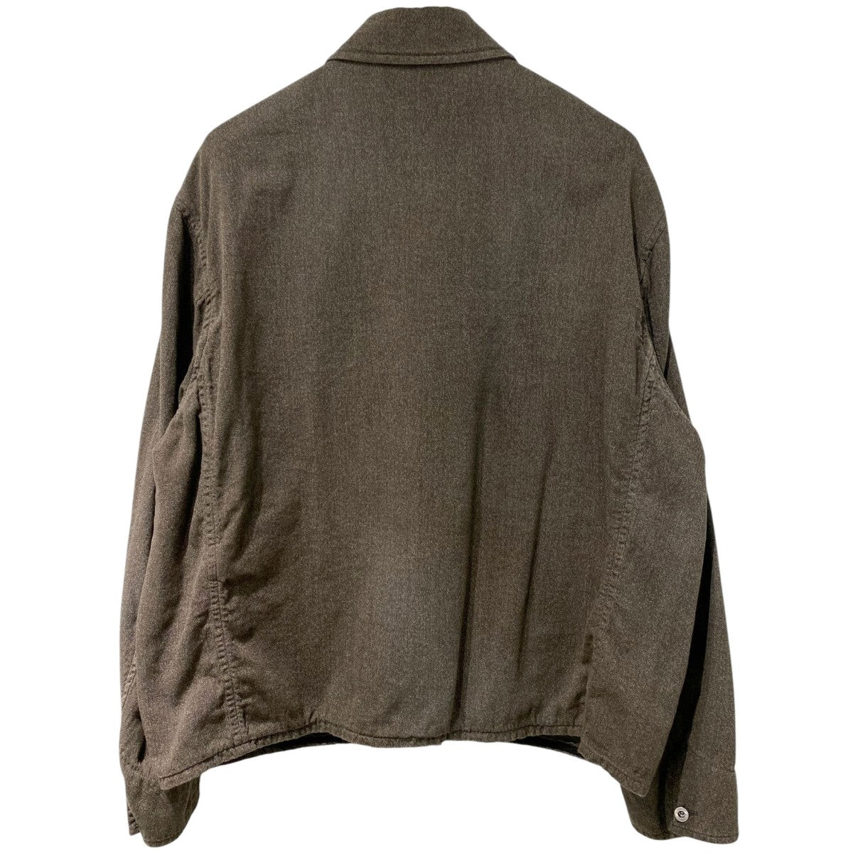 A．PRESSE 25AWVintage Chambray Sports Jacketヴィンテージ加工シャンブレーZIPスポーツジャケット25AAP-01-46 古着・中古-3枚目のアイテム画像