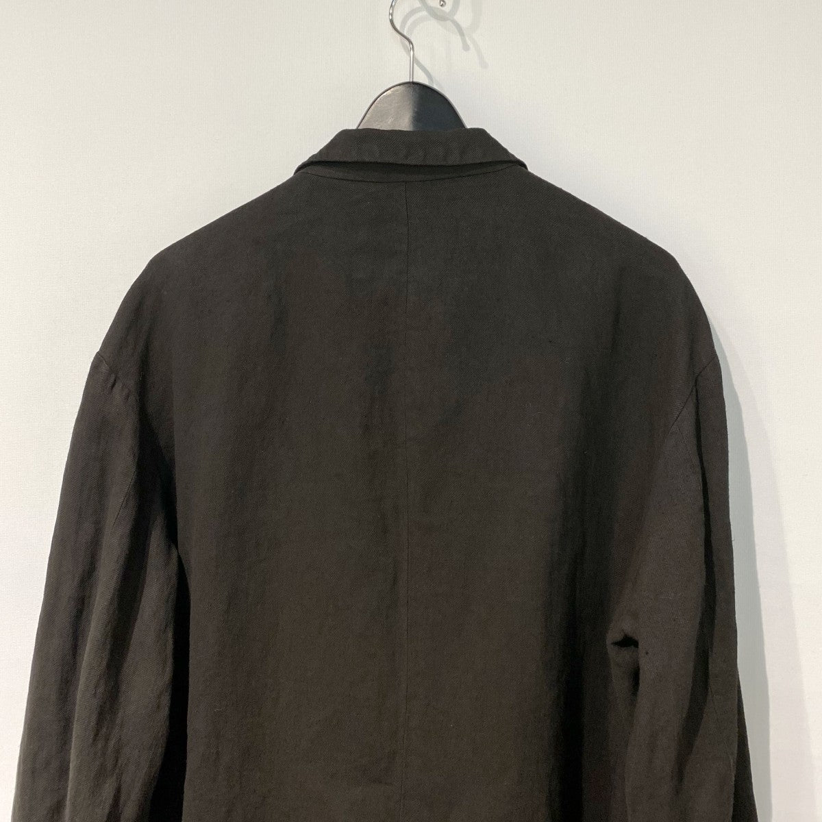 Cornier 26SSDOROZOME LINEN TWILL JACKET泥染め加工リネンジャケット 古着・中古-6枚目のアイテム画像
