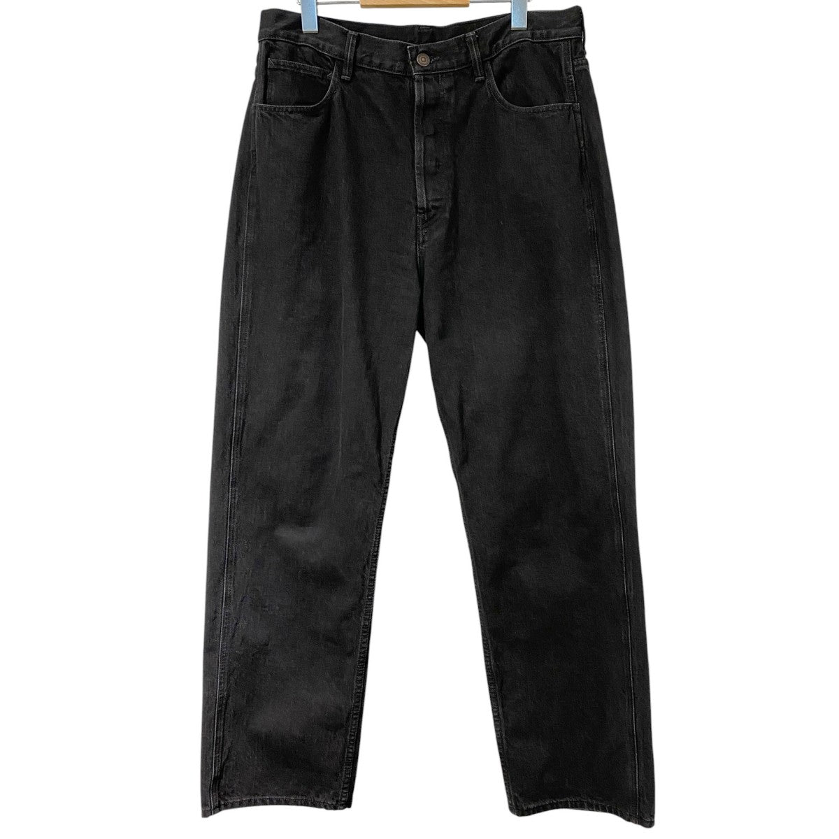 KAJA 26SSMedium Baggy Black Denim Pants加工バギーデニムパンツ 古着・中古-1枚目のアイテム画像