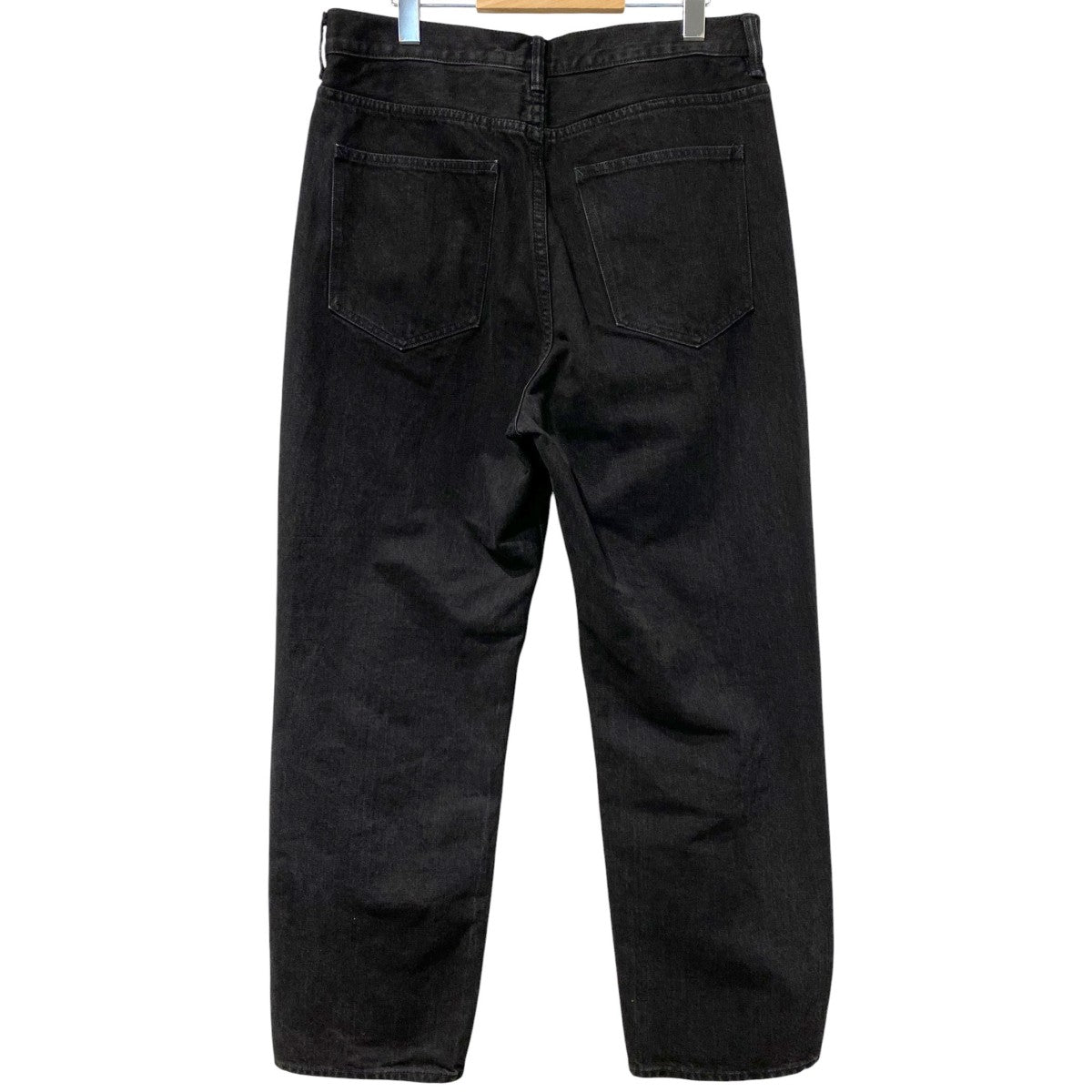 KAJA 26SSMedium Baggy Black Denim Pants加工バギーデニムパンツ 古着・中古-3枚目のアイテム画像