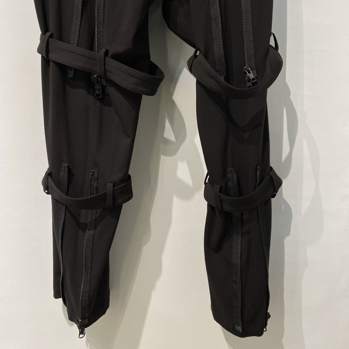 s’yte Yohji Yamamoto Pe／Rayon Gabardine Stretch Bandage Tapered PantsストレッチテーパードボンテージパンツUV-P61-912 古着・中古-7枚目のアイテム画像