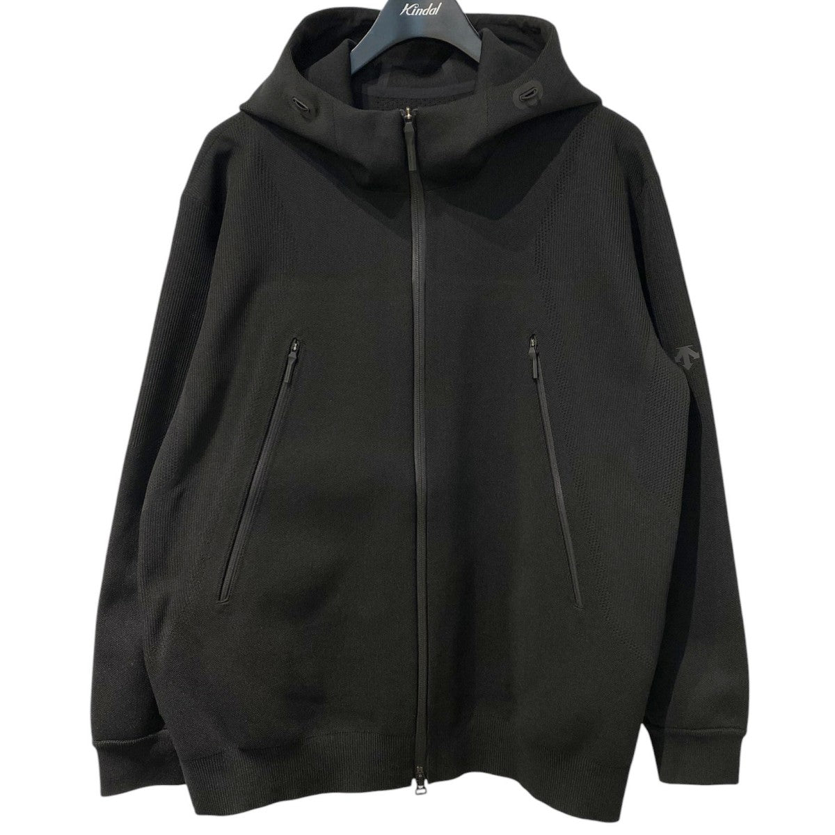 Descente ALLTERRAIN フュージョンニット フーディー TECH HOODIEテックZIPフーディ 古着・中古-1枚目のアイテム画像