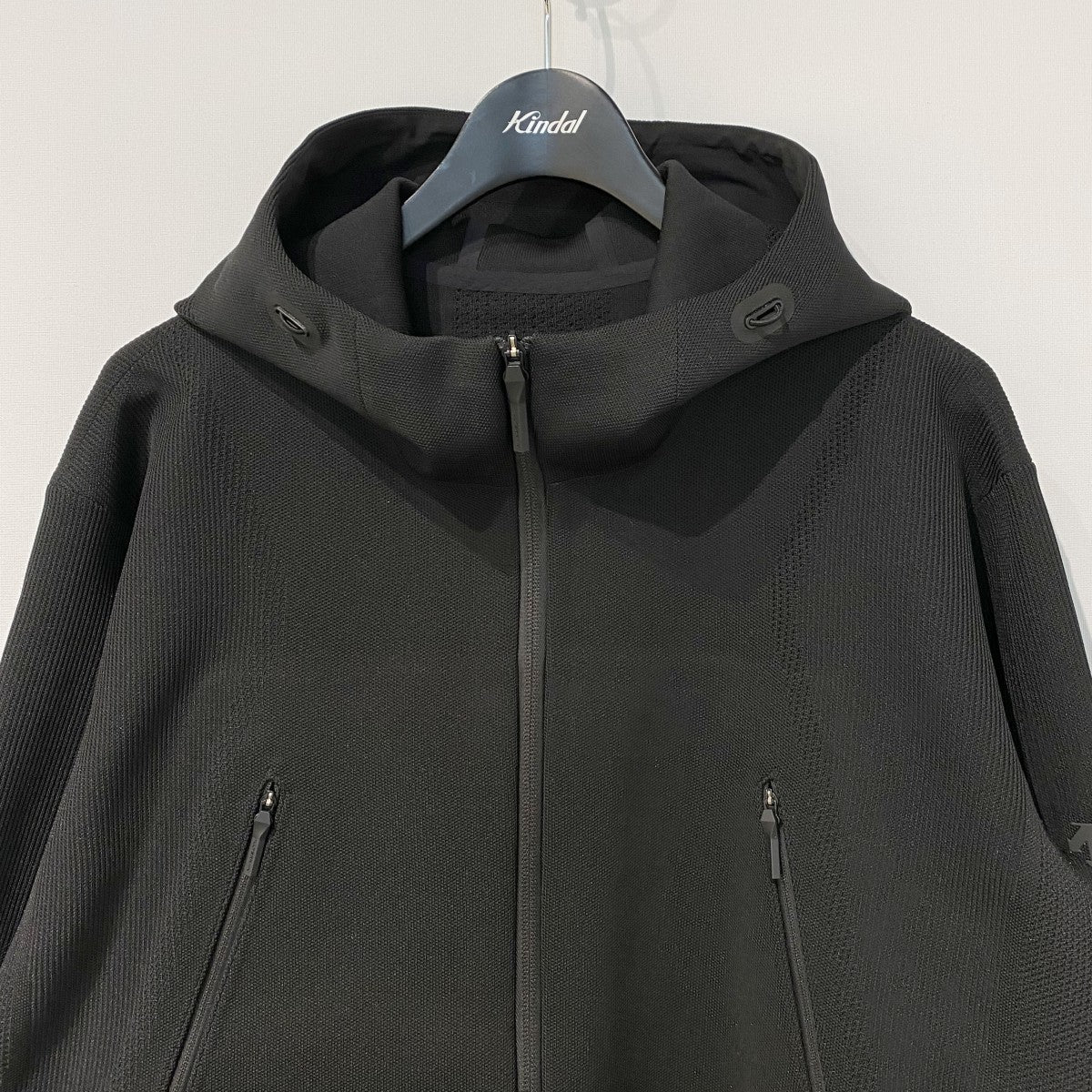 Descente ALLTERRAIN フュージョンニット フーディー TECH HOODIEテックZIPフーディ 古着・中古-4枚目のアイテム画像