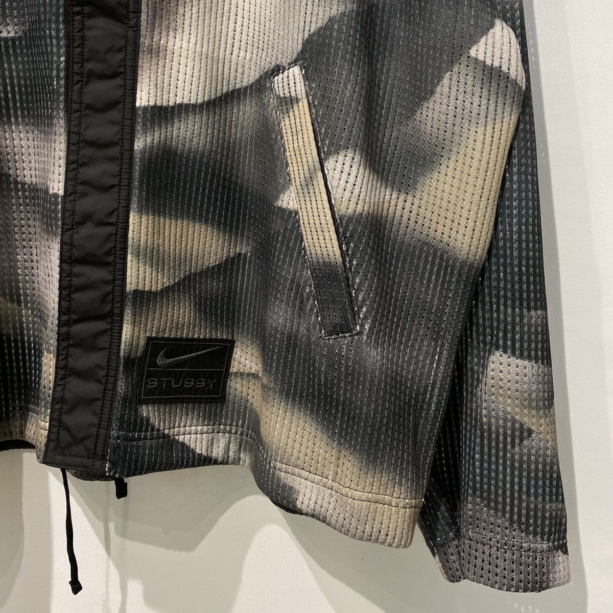 Stussy×NIKE Ghillie All-Over Print HoodieメッシュパーカーフーディHQ8537-900 古着・中古-6枚目のアイテム画像