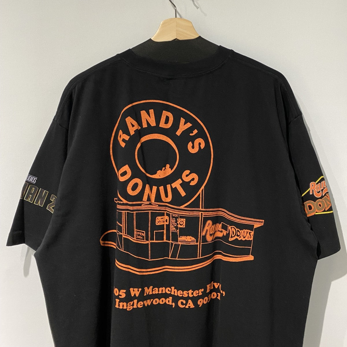 MARVEL×FREAK’S STORE 26SSIRON MAN2 Randy’s Donuts TeeアイアンマンプリントTシャツ 古着・中古-4枚目のアイテム画像
