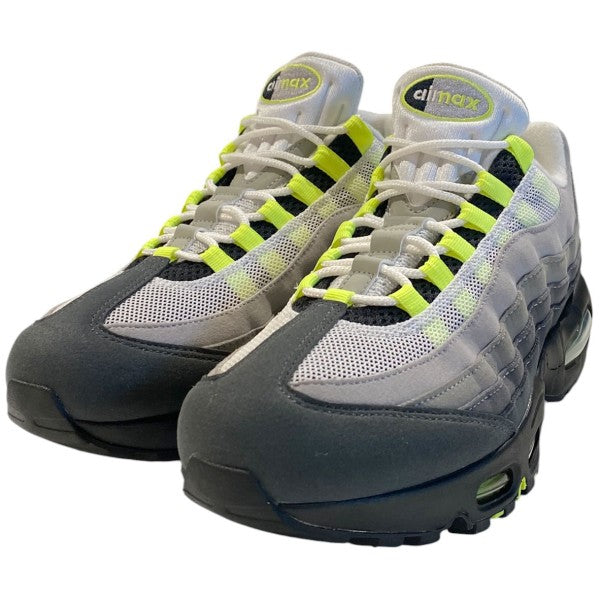 NIKE 26SSAIR MAX 95 OG Big Bubble Neon Yellowエアマックス95ビッグバブル ネオンイエロー／イエローグラデスニーカー靴HM4740-001 古着・中古-1枚目のアイテム画像