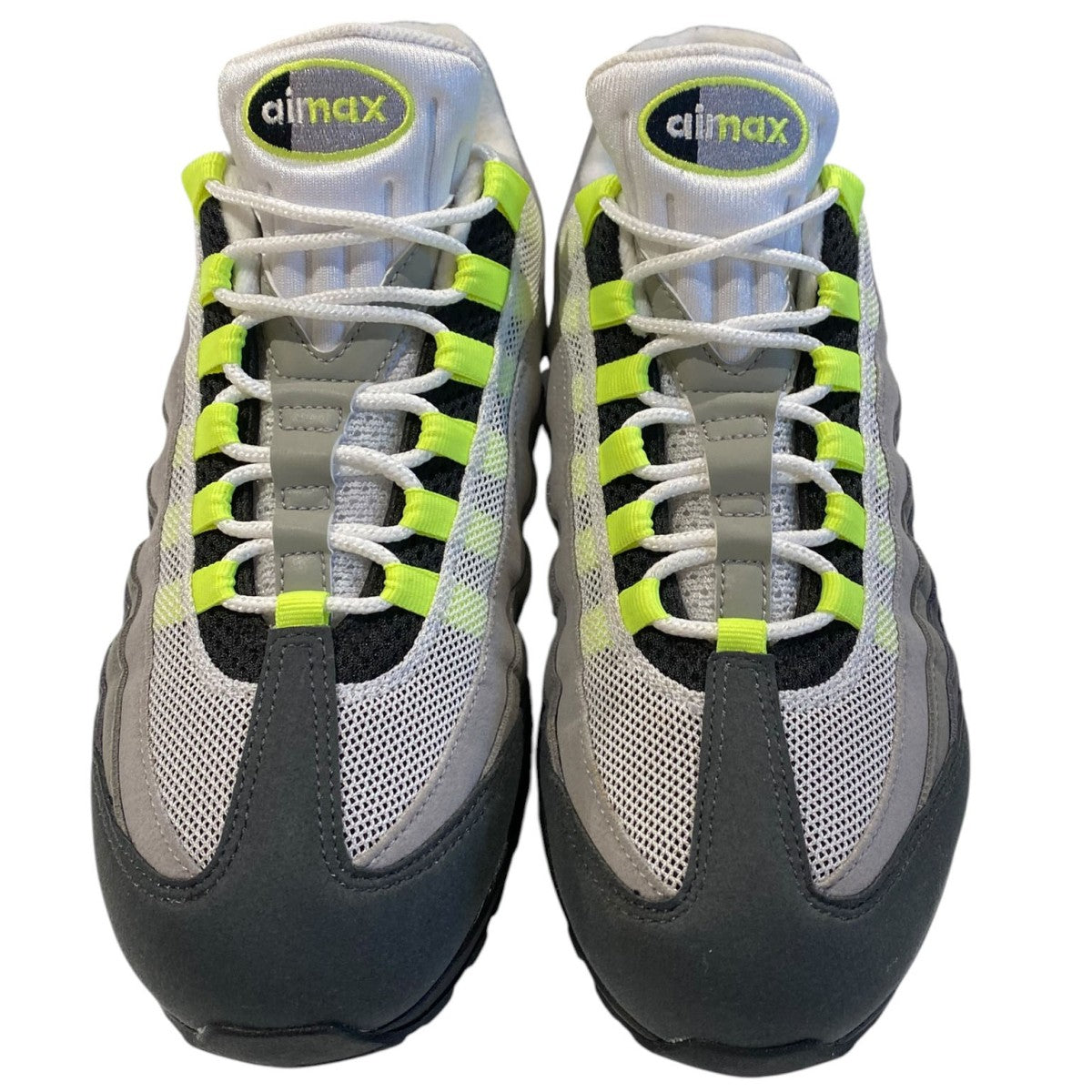 NIKE 26SSAIR MAX 95 OG Big Bubble Neon Yellowエアマックス95ビッグバブル ネオンイエロー／イエローグラデスニーカー靴HM4740-001 古着・中古-2枚目のアイテム画像