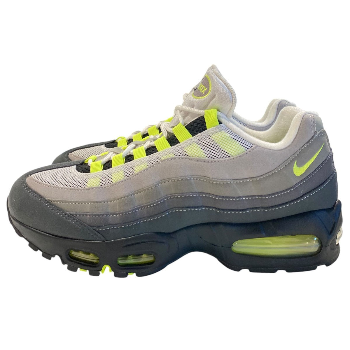 NIKE 26SSAIR MAX 95 OG Big Bubble Neon Yellowエアマックス95ビッグバブル ネオンイエロー／イエローグラデスニーカー靴HM4740-001 古着・中古-3枚目のアイテム画像