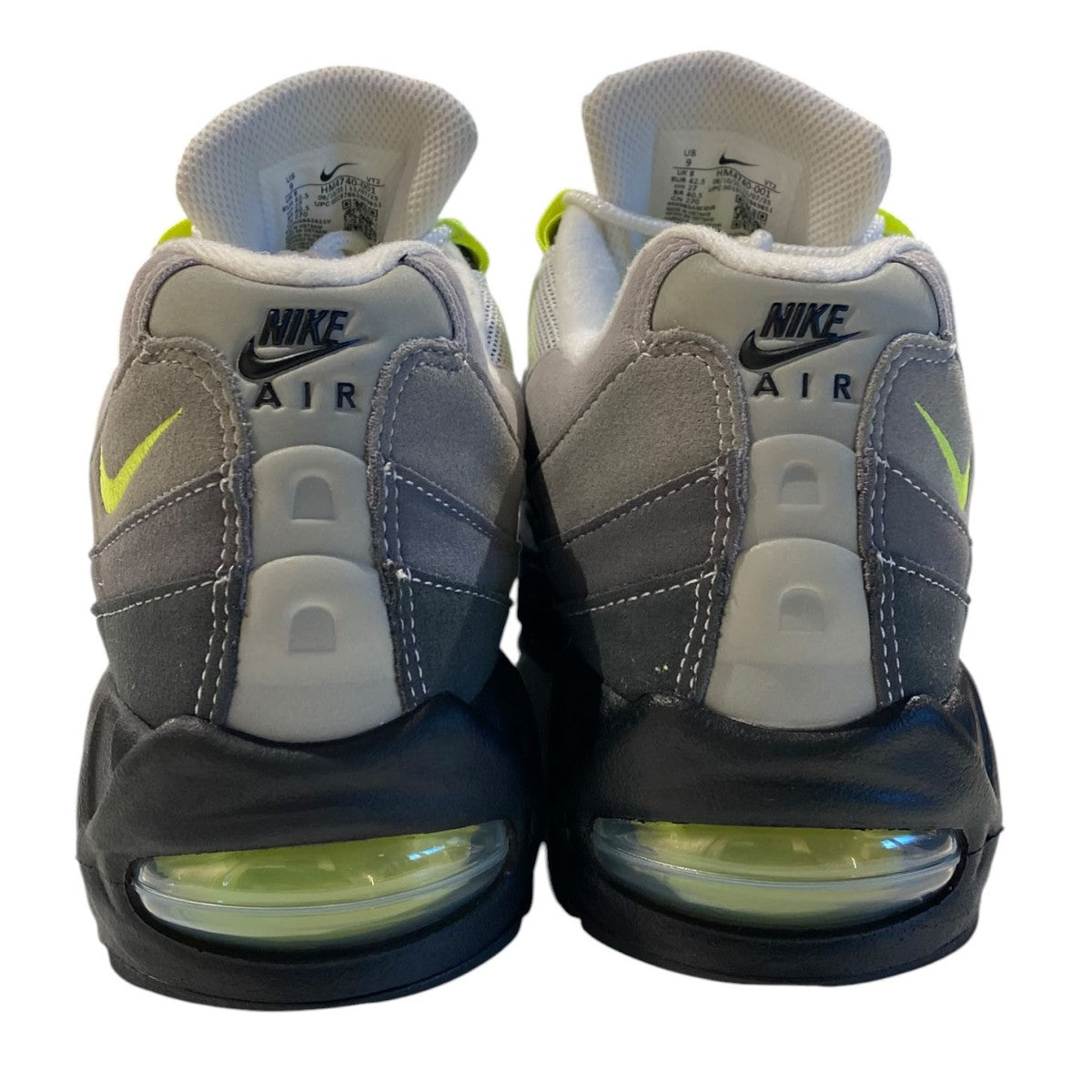 NIKE 26SSAIR MAX 95 OG Big Bubble Neon Yellowエアマックス95ビッグバブル ネオンイエロー／イエローグラデスニーカー靴HM4740-001 古着・中古-4枚目のアイテム画像