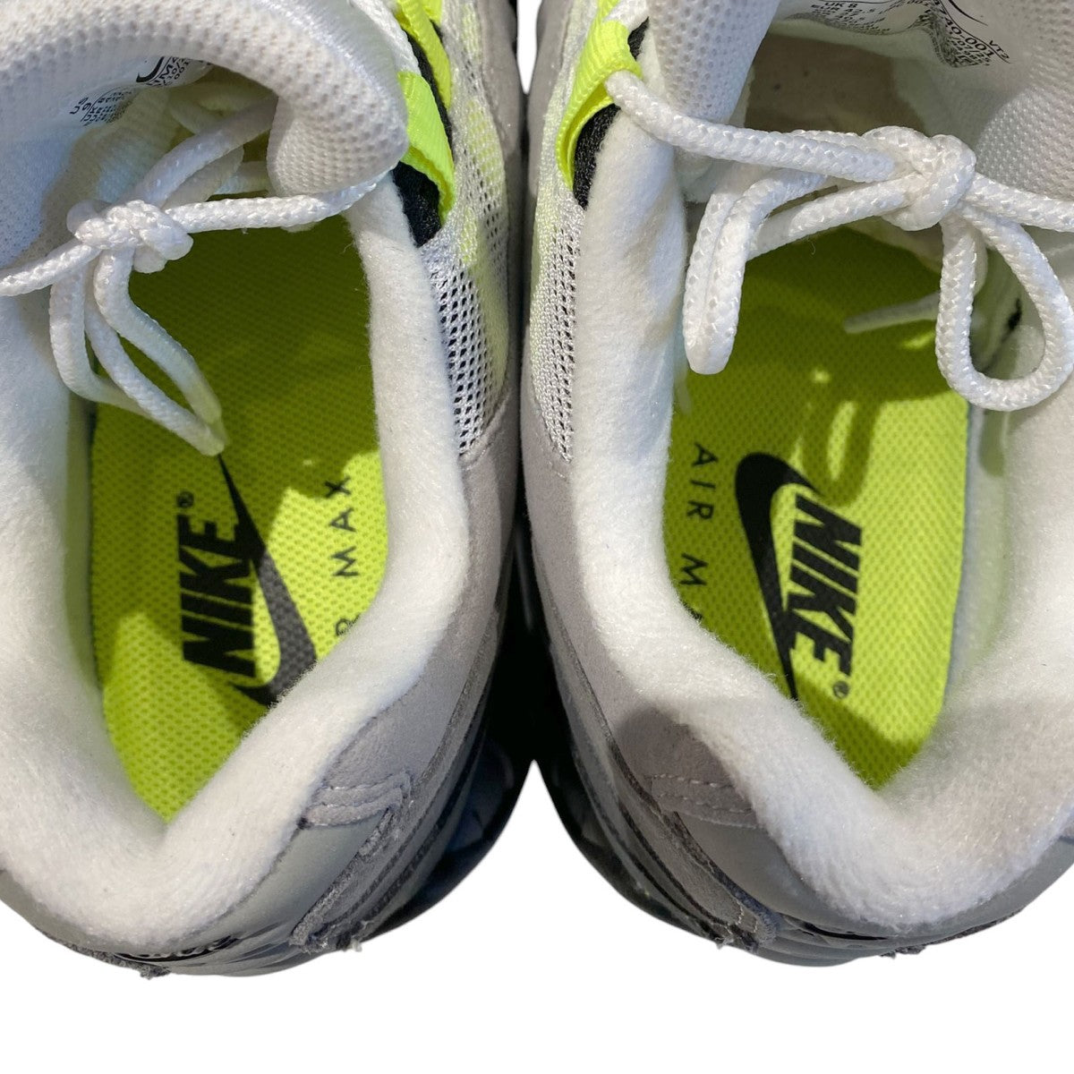 NIKE 26SSAIR MAX 95 OG Big Bubble Neon Yellowエアマックス95ビッグバブル ネオンイエロー／イエローグラデスニーカー靴HM4740-001 古着・中古-8枚目のアイテム画像