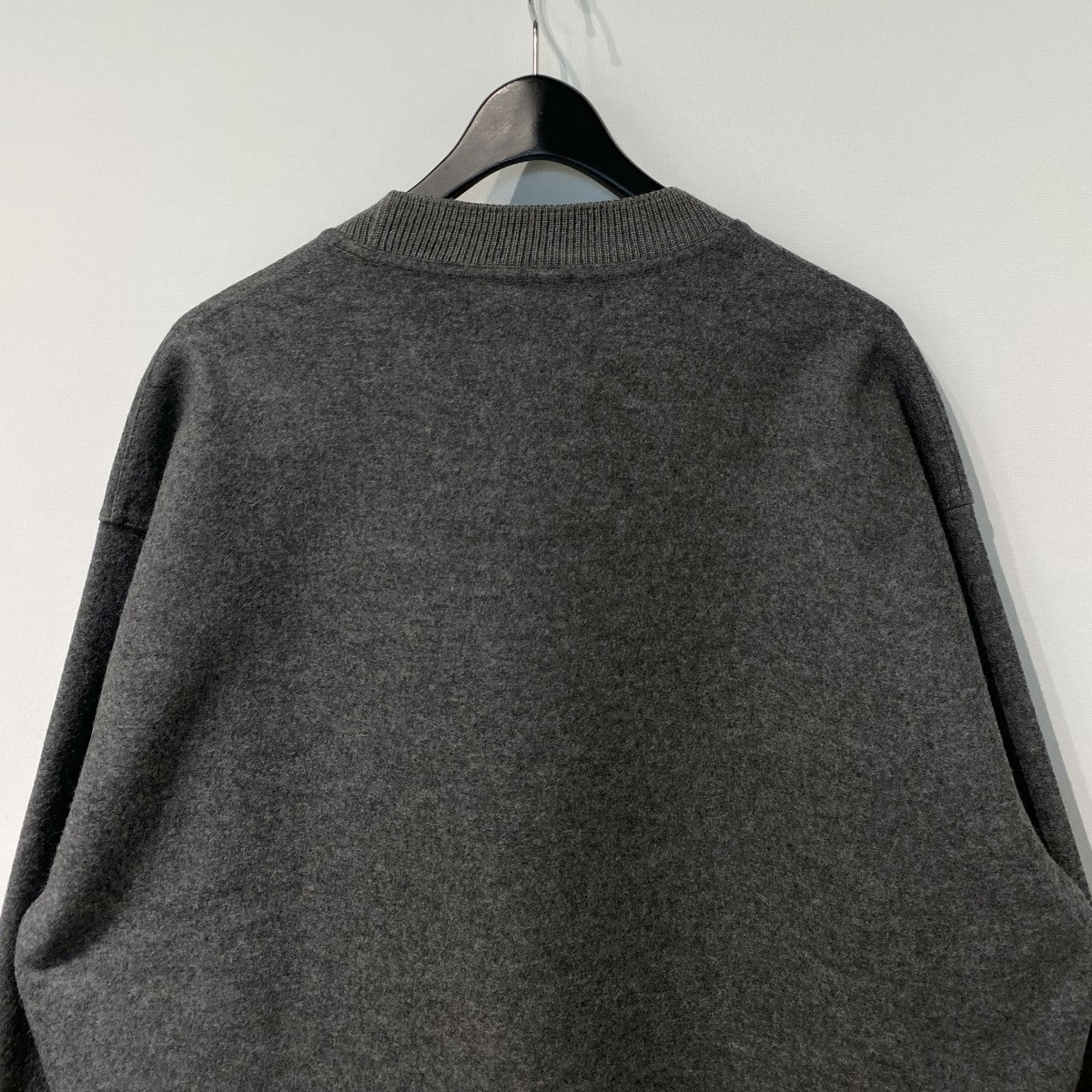 JIL SANDER Standard Pocket Sweater Knitウールニットセーター 古着・中古-6枚目のアイテム画像