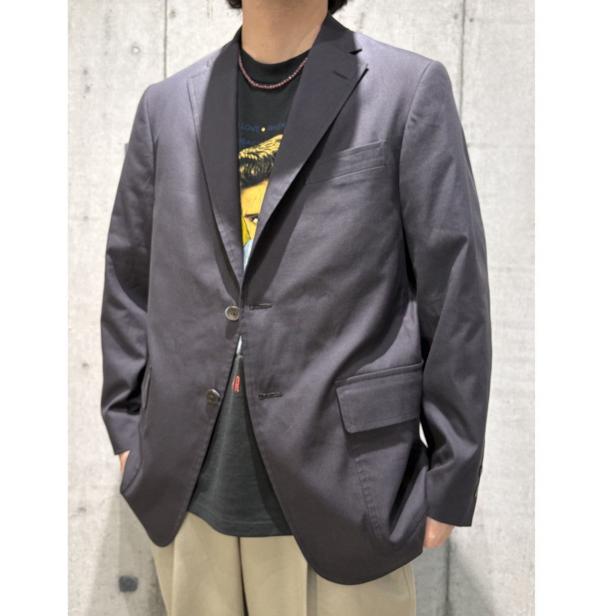 CIOTA×J．PRESS 3B Blazerジャケットブレザー 古着・中古-2枚目のアイテム画像