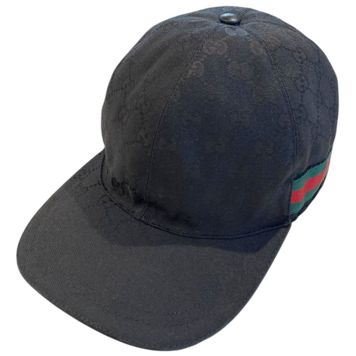 GUCCI GGキャンバスベースボールキャップ帽子200035 古着・中古-1枚目のアイテム画像