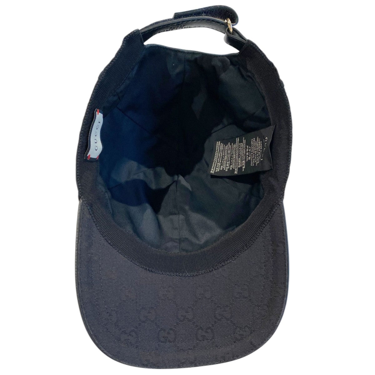 GUCCI GGキャンバスベースボールキャップ帽子200035 古着・中古-5枚目のアイテム画像