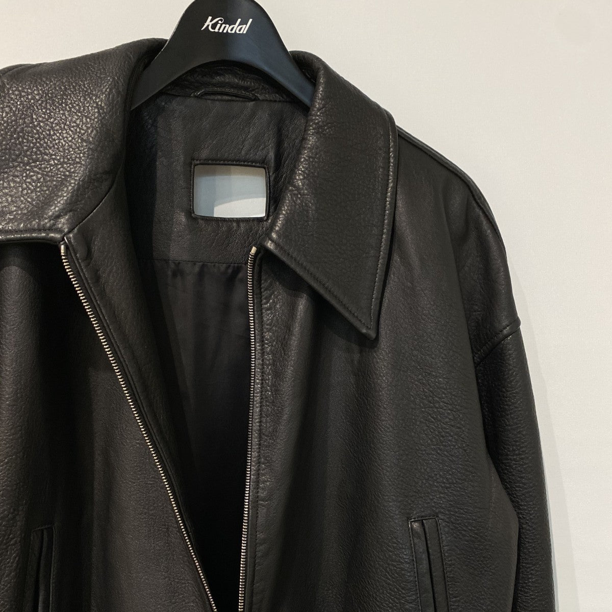 NULLUS 25AWTie a Knot G．O．A．T JacketレザーZIPジャケット 古着・中古-7枚目のアイテム画像