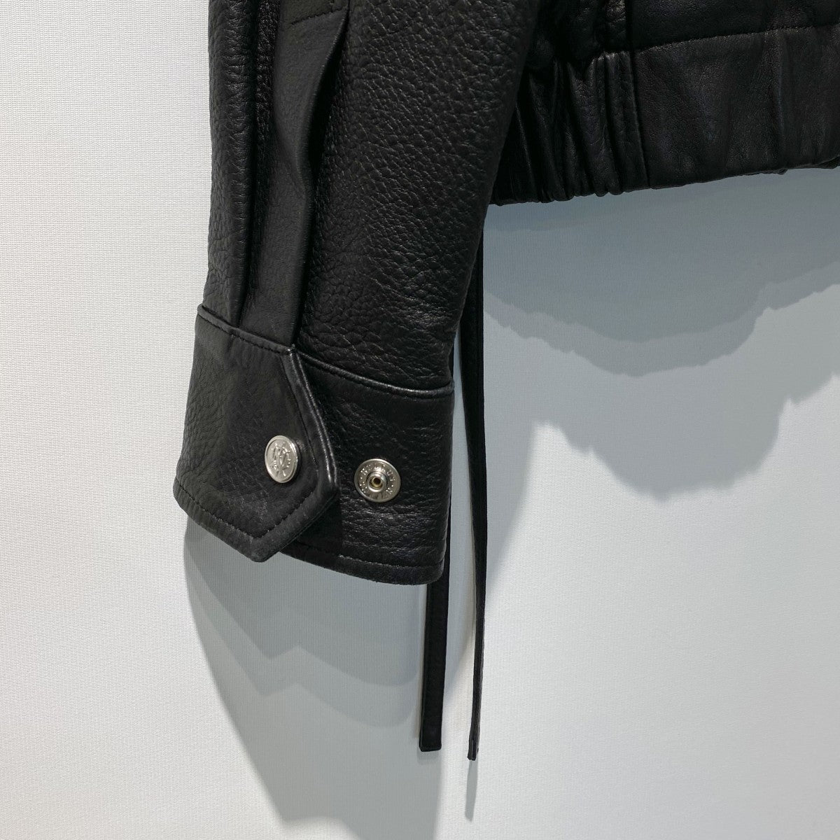 NULLUS 25AWTie a Knot G．O．A．T JacketレザーZIPジャケット 古着・中古-8枚目のアイテム画像
