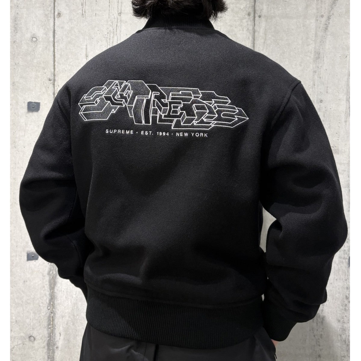 19FWDelta Logo Varsity Jacketデルタロゴバーシティジャケットスタジャン