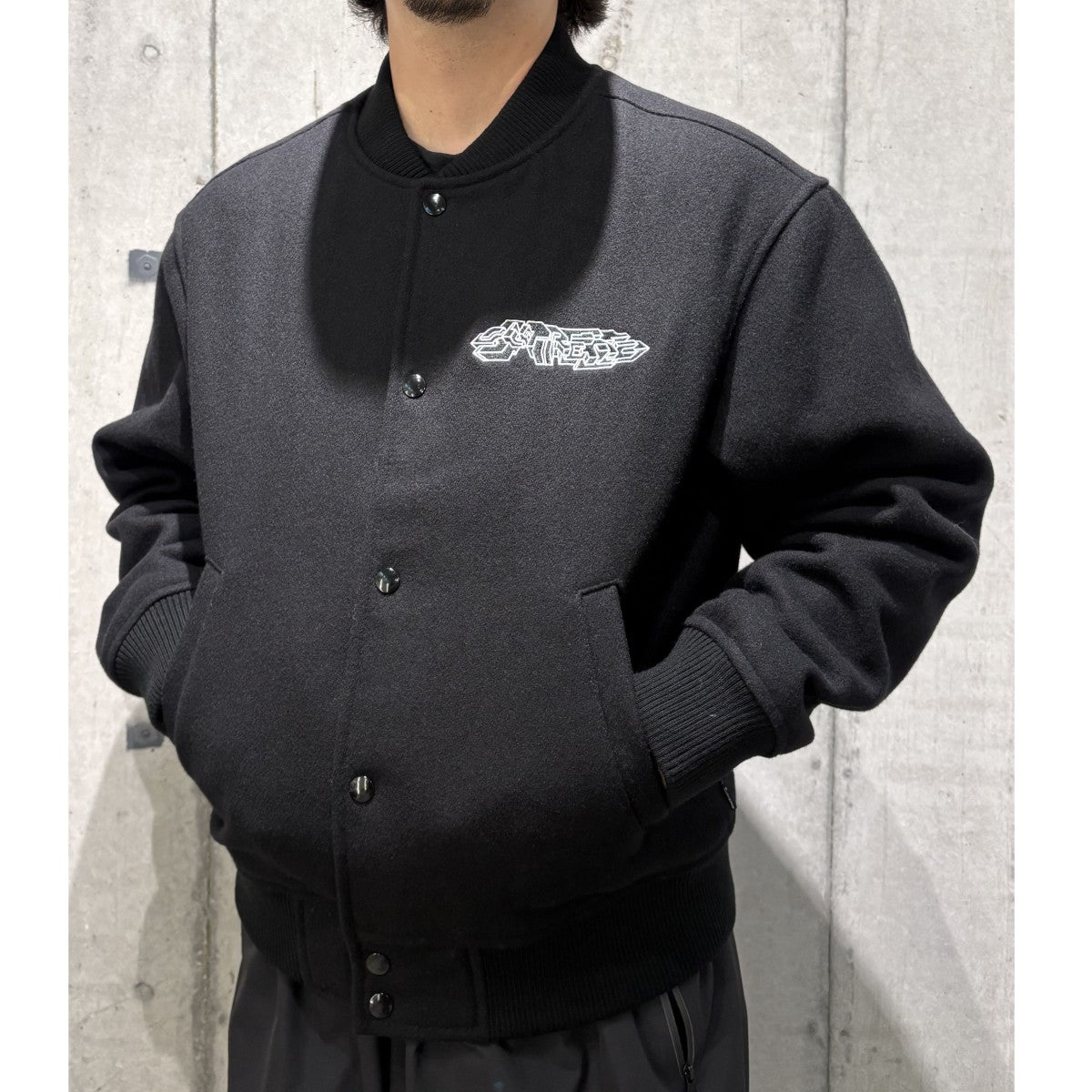 19FWDelta Logo Varsity Jacketデルタロゴバーシティジャケットスタジャン