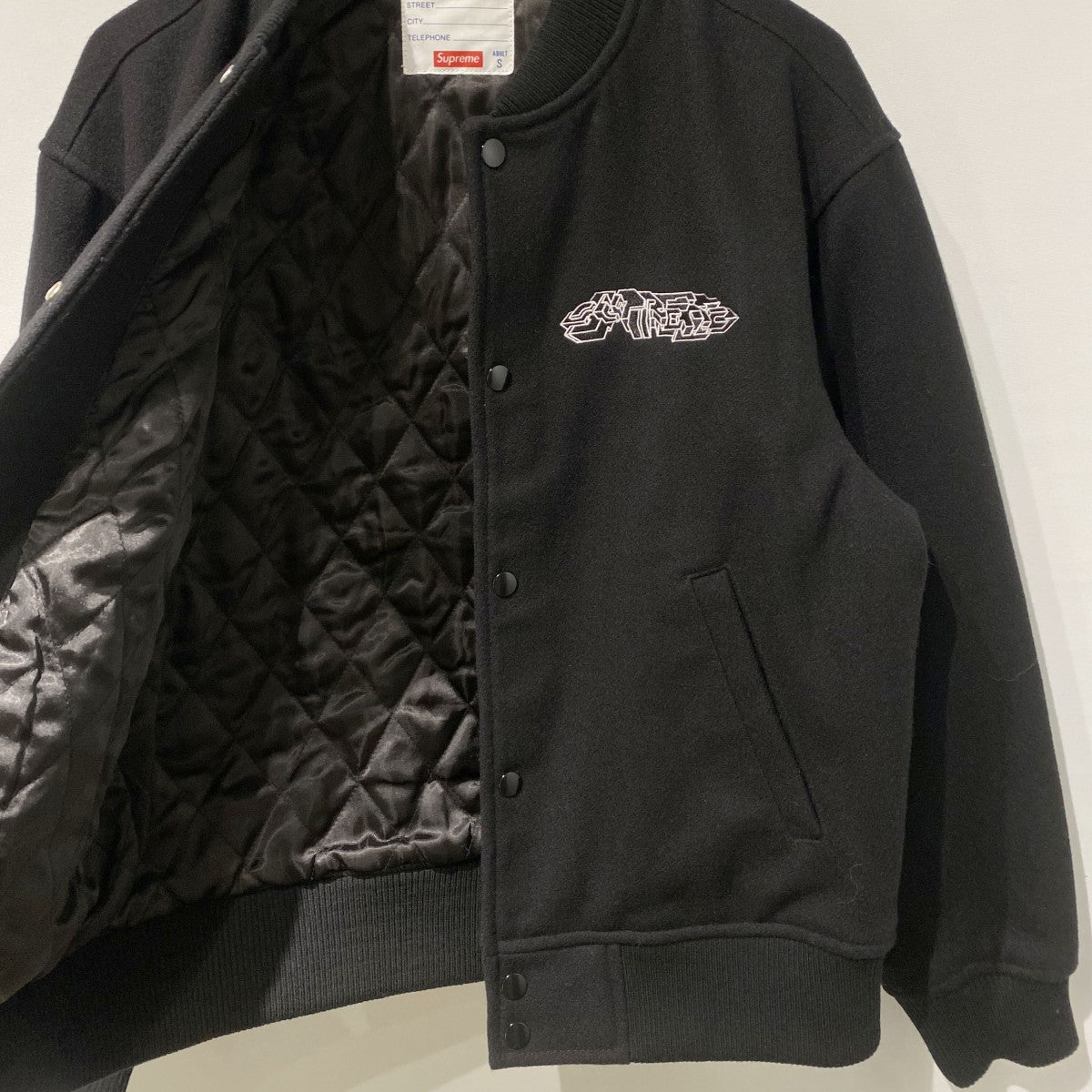 19FWDelta Logo Varsity Jacketデルタロゴバーシティジャケットスタジャン