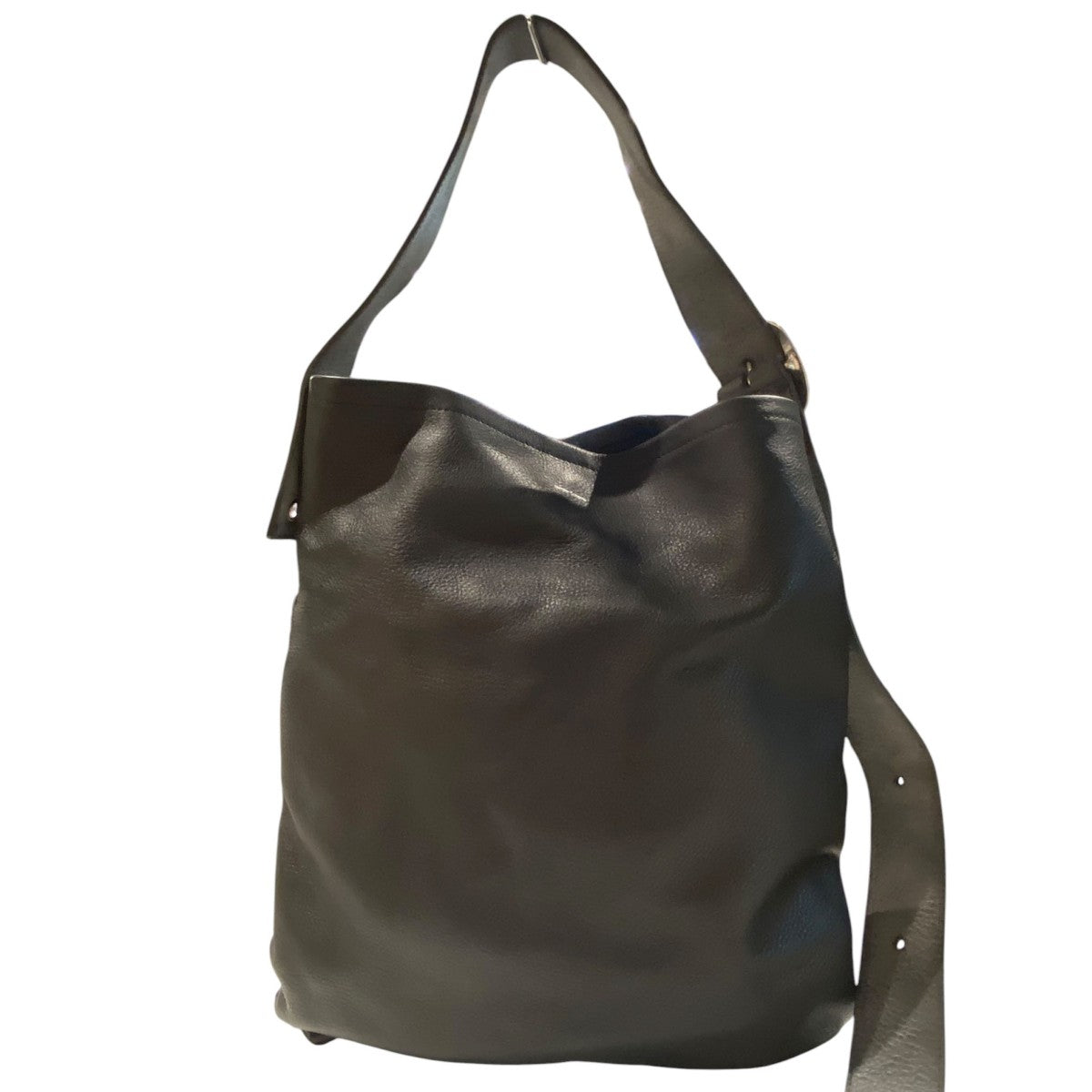 Hender Scheme one side belt bagレザートートバッグ大 古着・中古-3枚目のアイテム画像