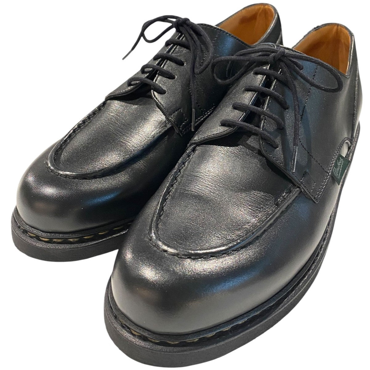 PARABOOT CHAMBORDシャンボード防水レザーシューズ靴67715 古着・中古-1枚目のアイテム画像
