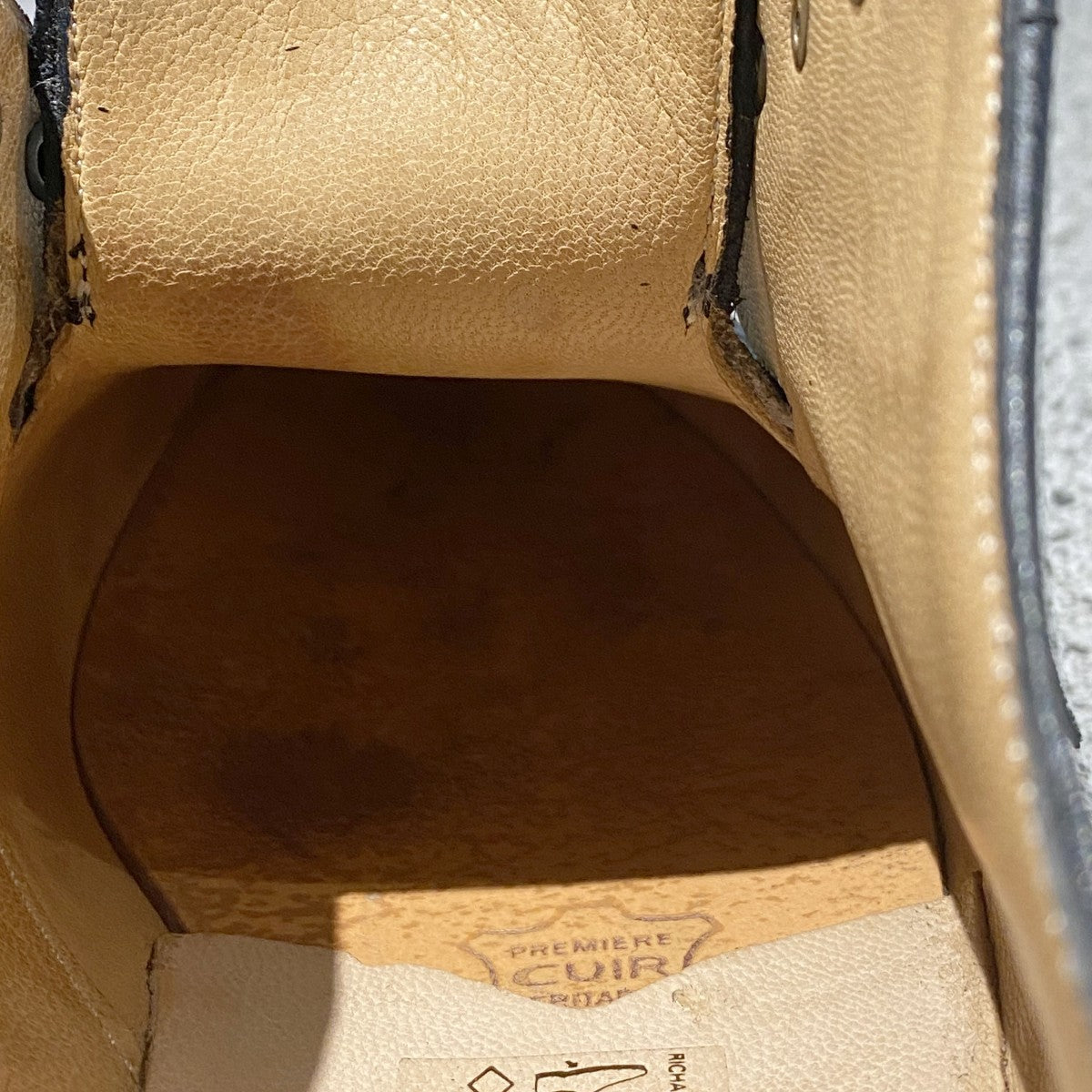 PARABOOT CHAMBORDシャンボード防水レザーシューズ靴67715 古着・中古-10枚目のアイテム画像