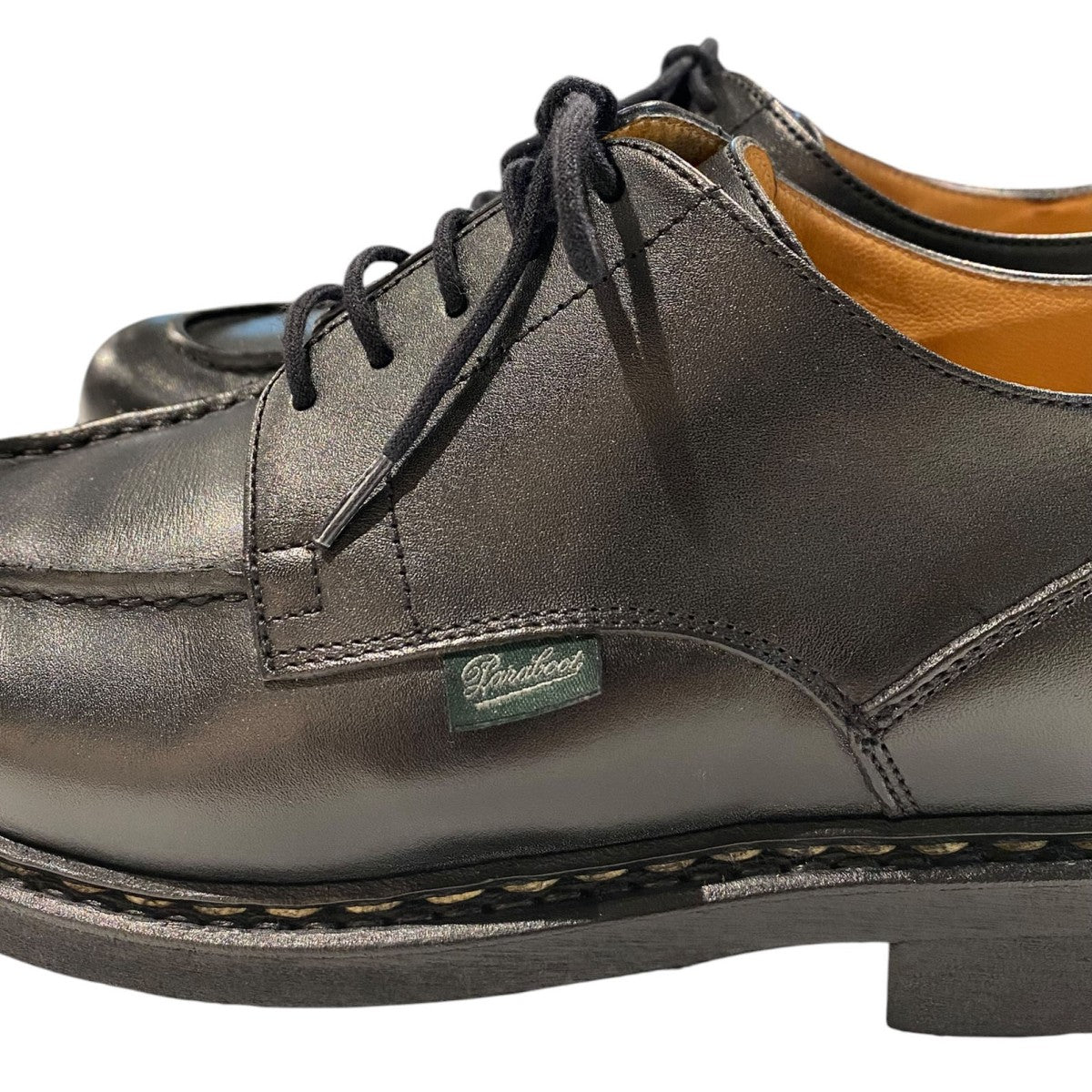 PARABOOT CHAMBORDシャンボード防水レザーシューズ靴67715 古着・中古-6枚目のアイテム画像