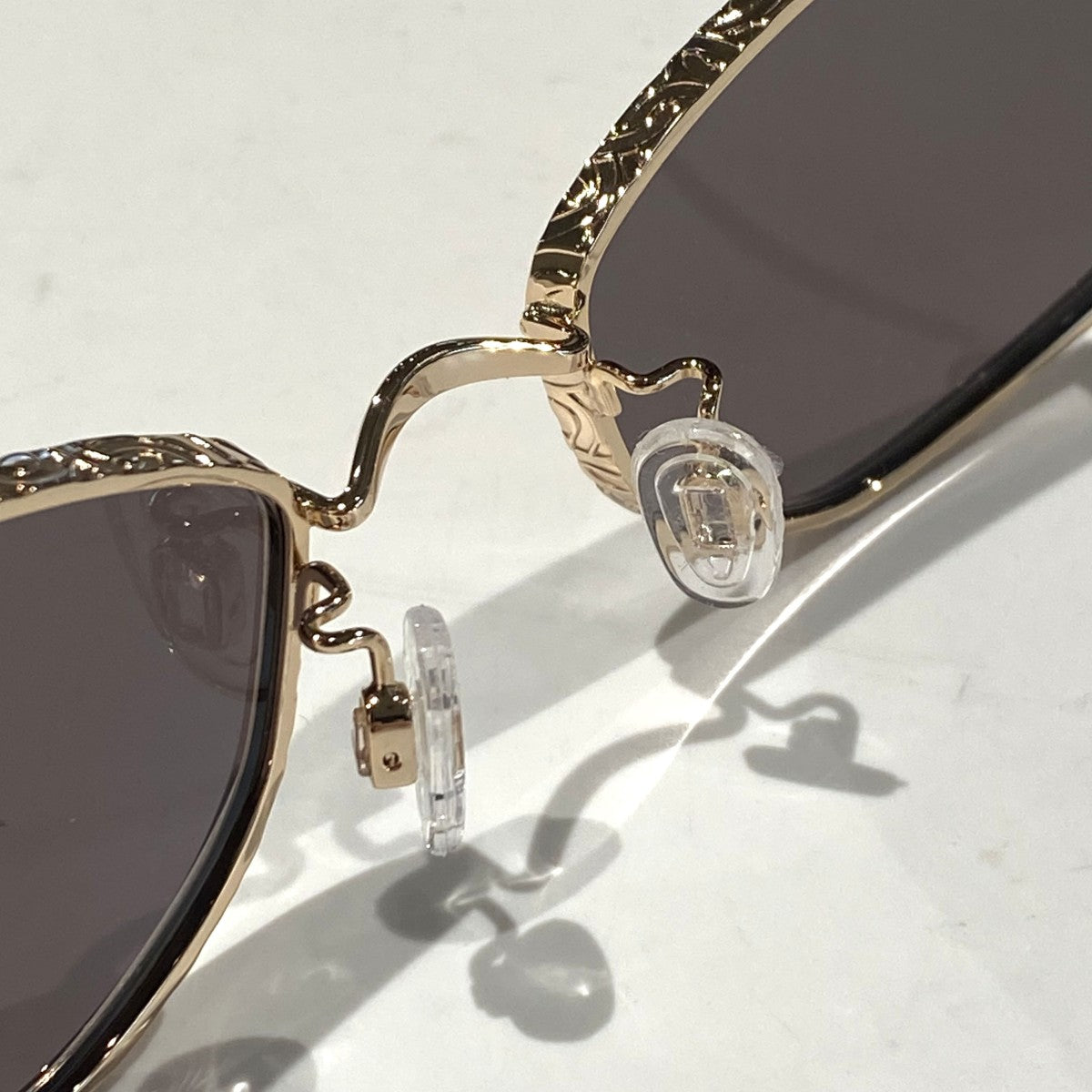 Tri Zabu Glasses Goldサングラス眼鏡