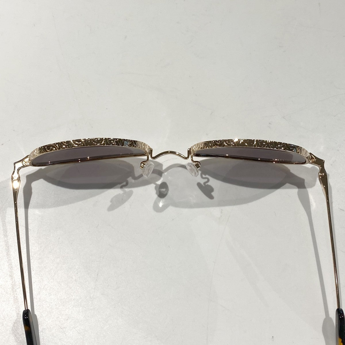 Tri Zabu Glasses Goldサングラス眼鏡