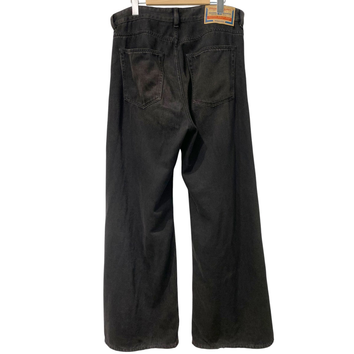 D-RISE Relaxed Jeans ローウエストVintage加工ワイドバギーデニムパンツ