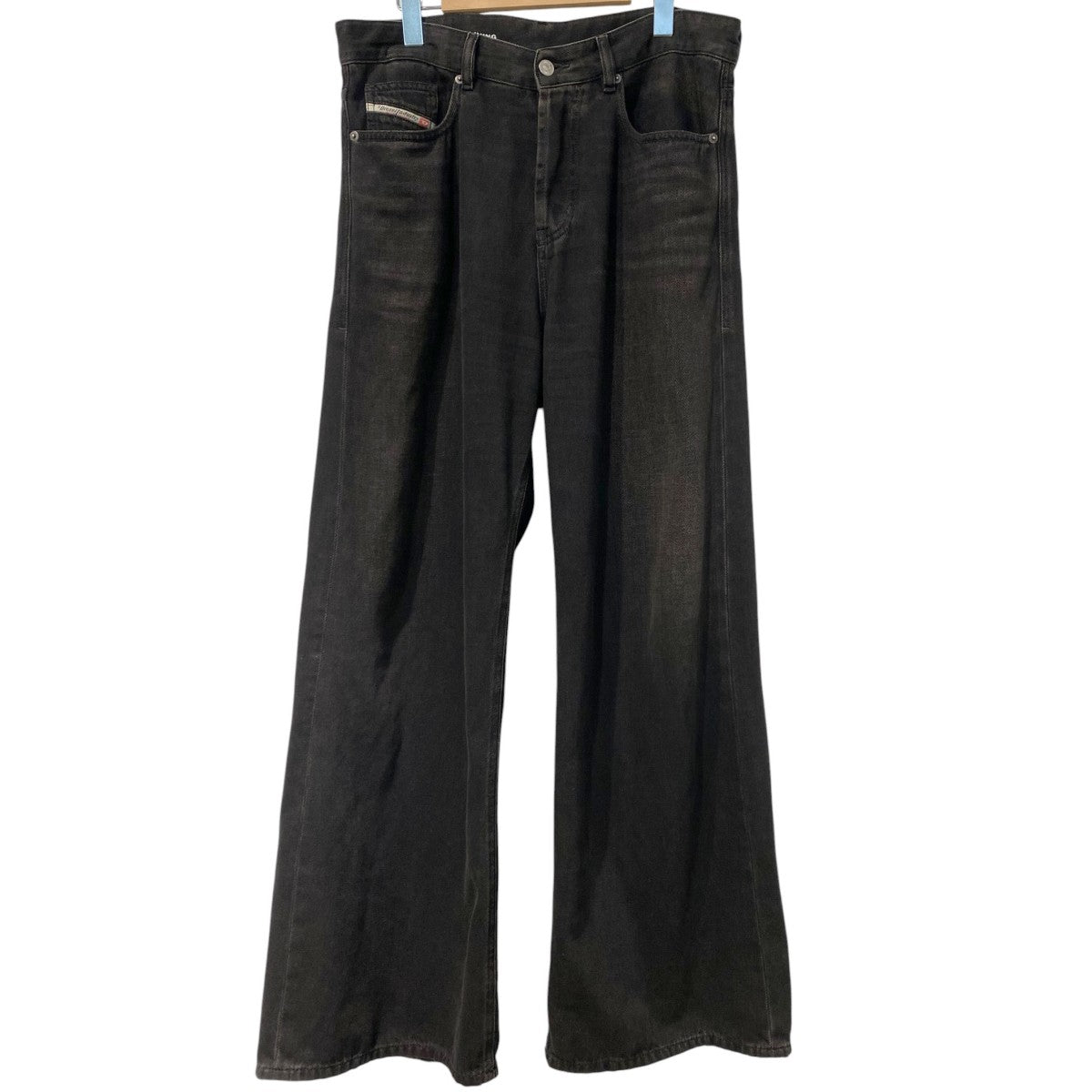 D-RISE Relaxed Jeans ローウエストVintage加工ワイドバギーデニムパンツ