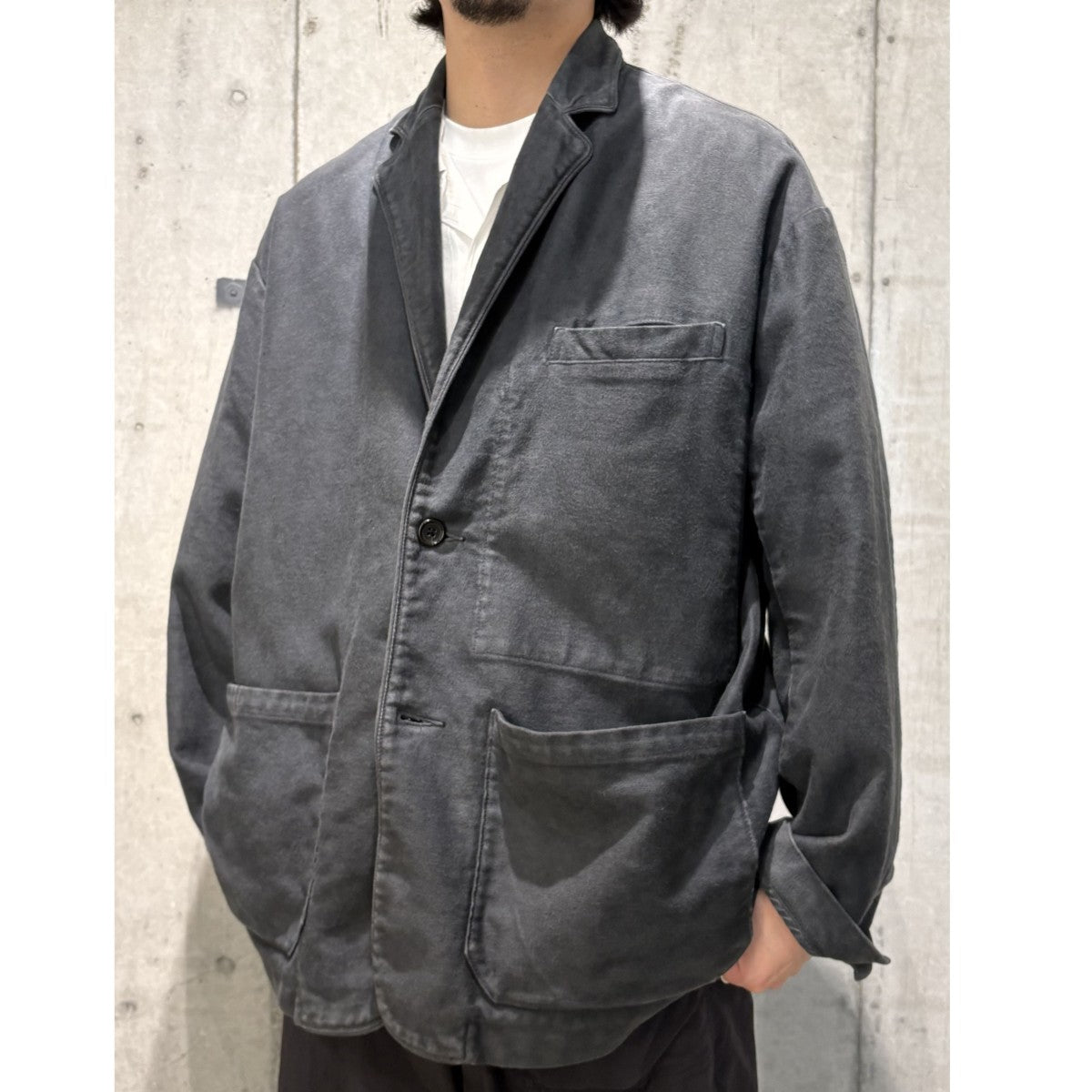 Moleskin Classic Jacketモールスキンクラシックオーバーサイズジャケット