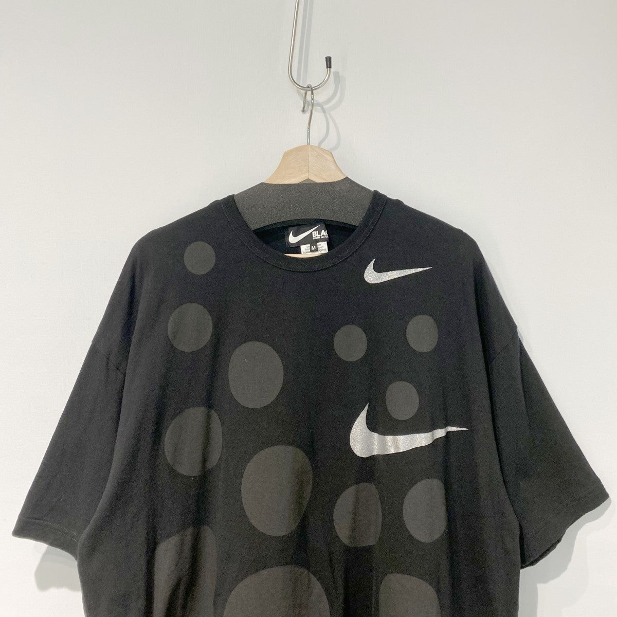BLACK COMME des GARCONS×NIKE 25SS綿天竺Print T-shirt1O-T101 古着・中古-3枚目のアイテム画像