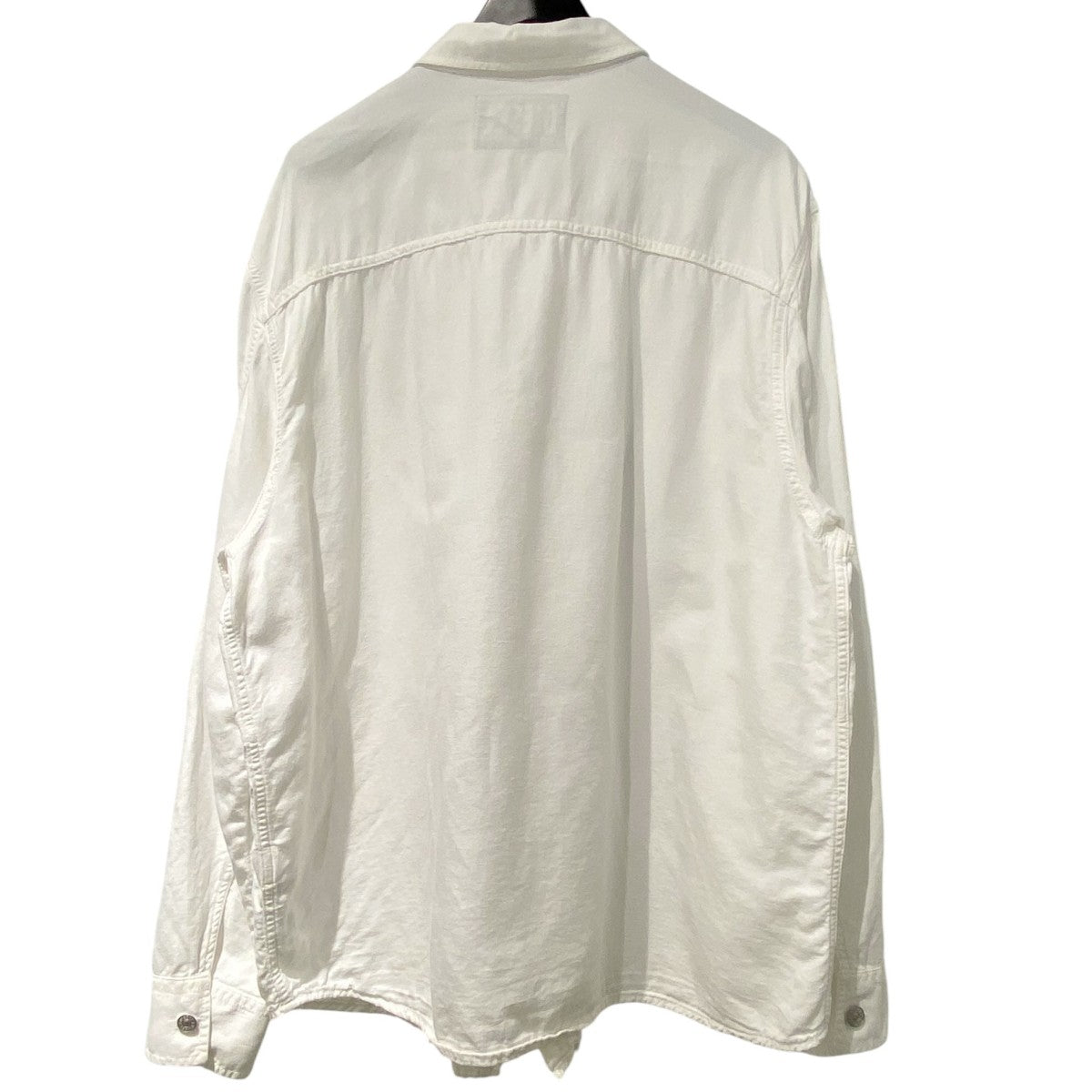 DIESEL D-FLOX Long Sleeve Shirtコットンリネンオーバーサイズシャツジャケット 古着・中古-3枚目のアイテム画像