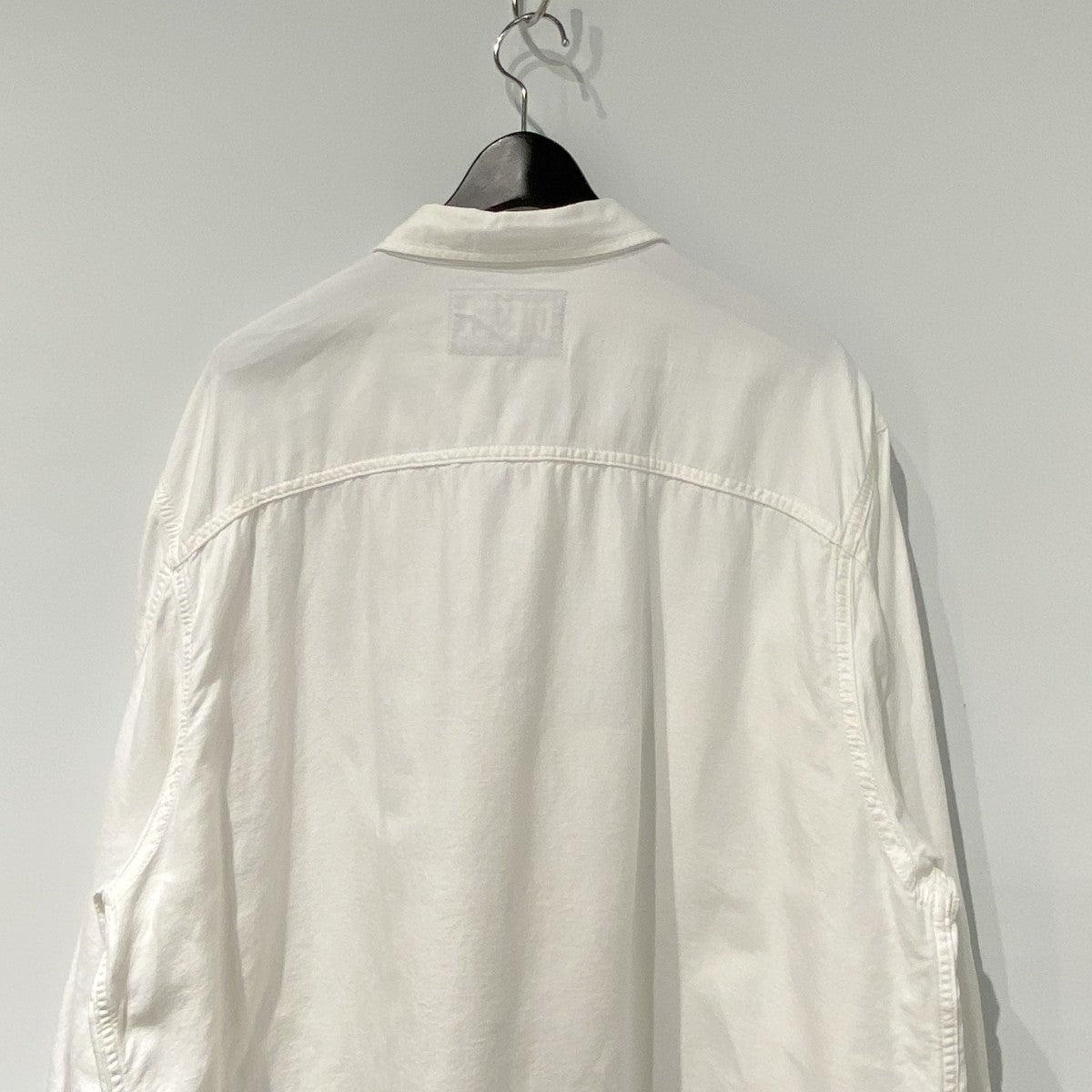 DIESEL D-FLOX Long Sleeve Shirtコットンリネンオーバーサイズシャツジャケット 古着・中古-7枚目のアイテム画像
