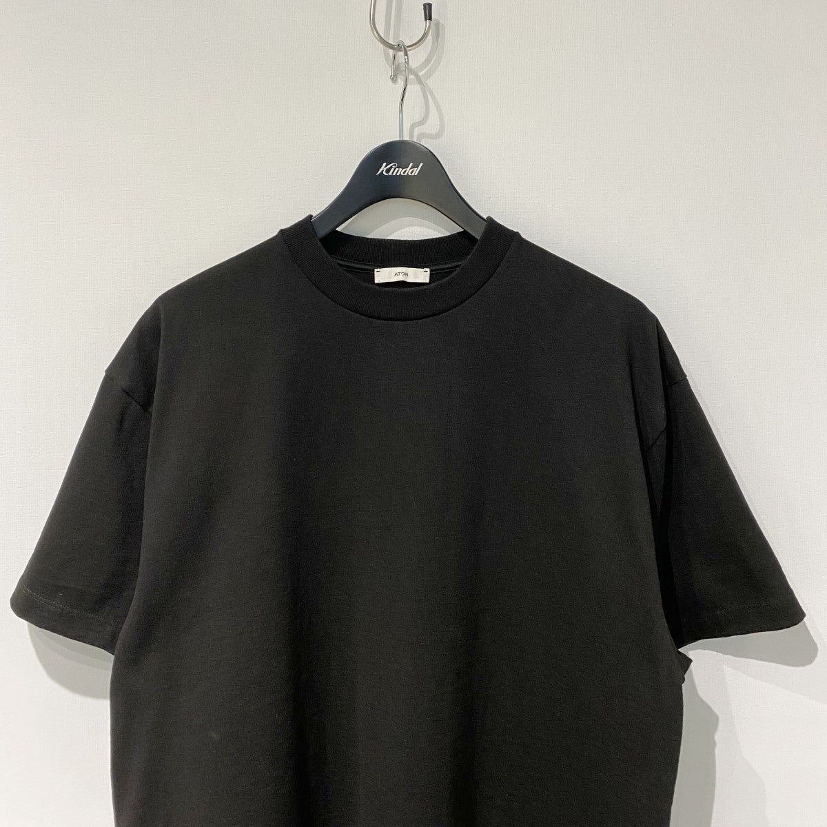 ATON SUVIN 60／2 OVERSIZED T-SHIRTオーバーサイズTシャツ 古着・中古-3枚目のアイテム画像