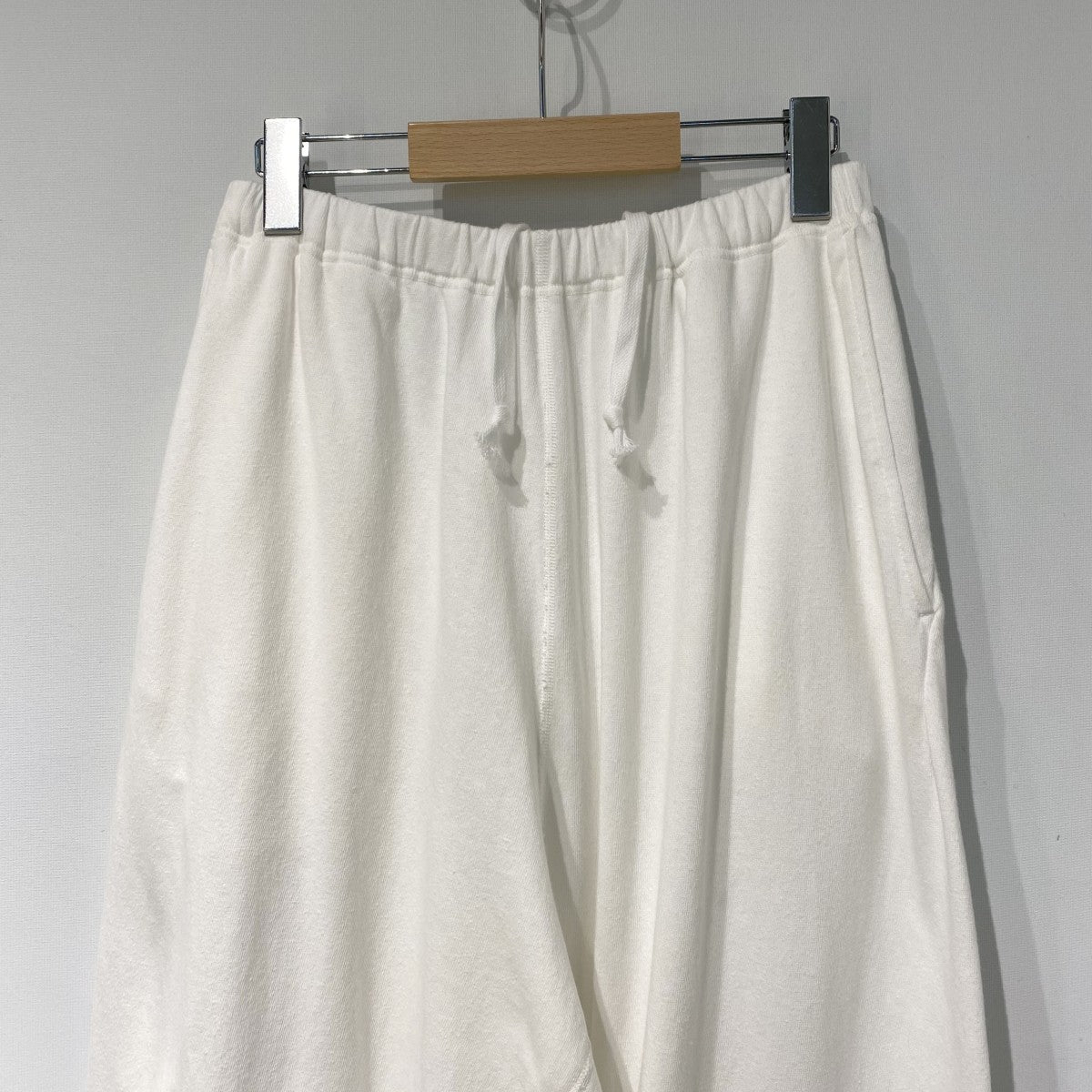 COMOLI 26SSLWコットン裏毛 パンツ イージージョガーD01-05018 古着・中古-4枚目のアイテム画像