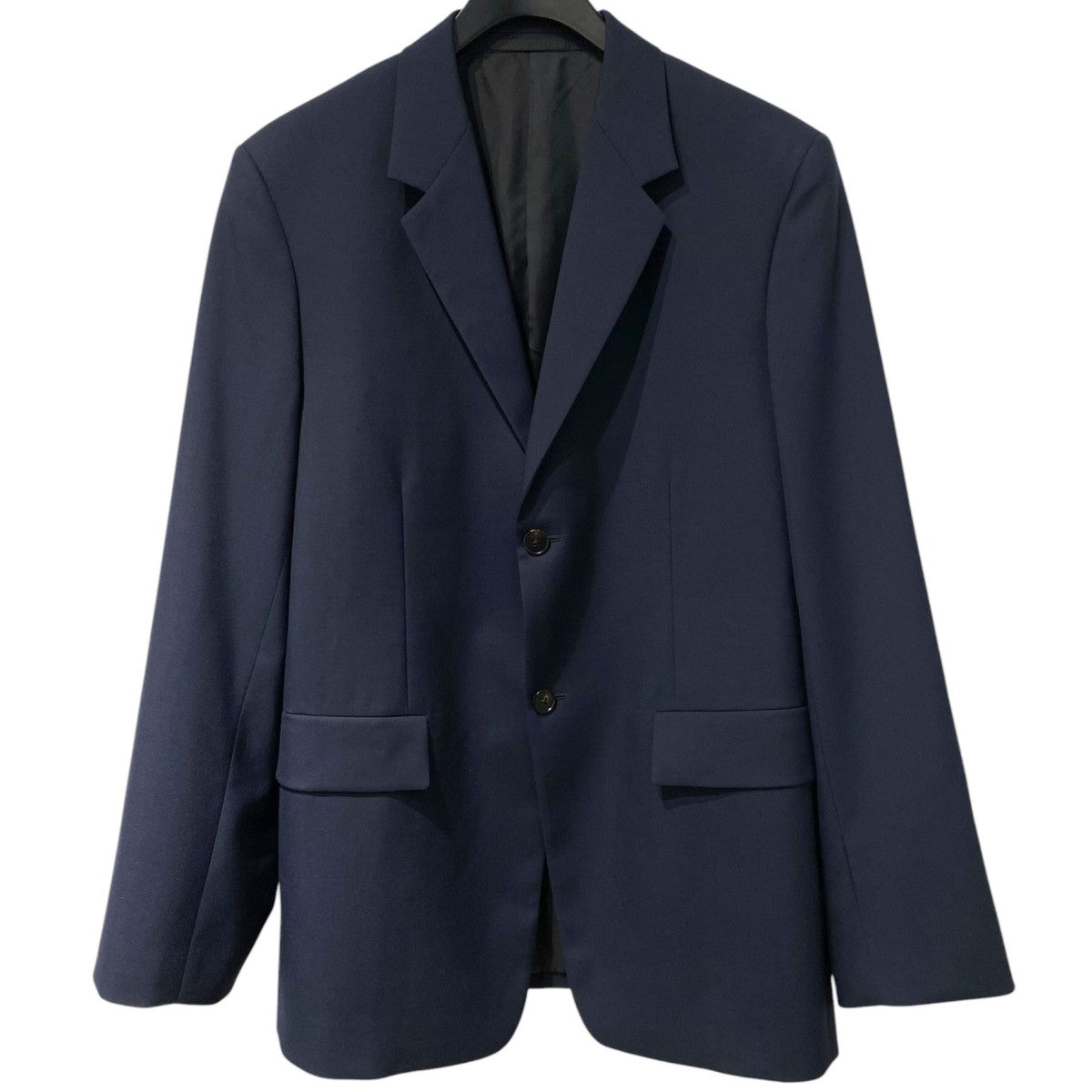 JIL SANDER 20AWTAILOR MADE High Twist Wool 2B Jacketテーラーメイドウール2Bジャケットスーツ 古着・中古-1枚目のアイテム画像